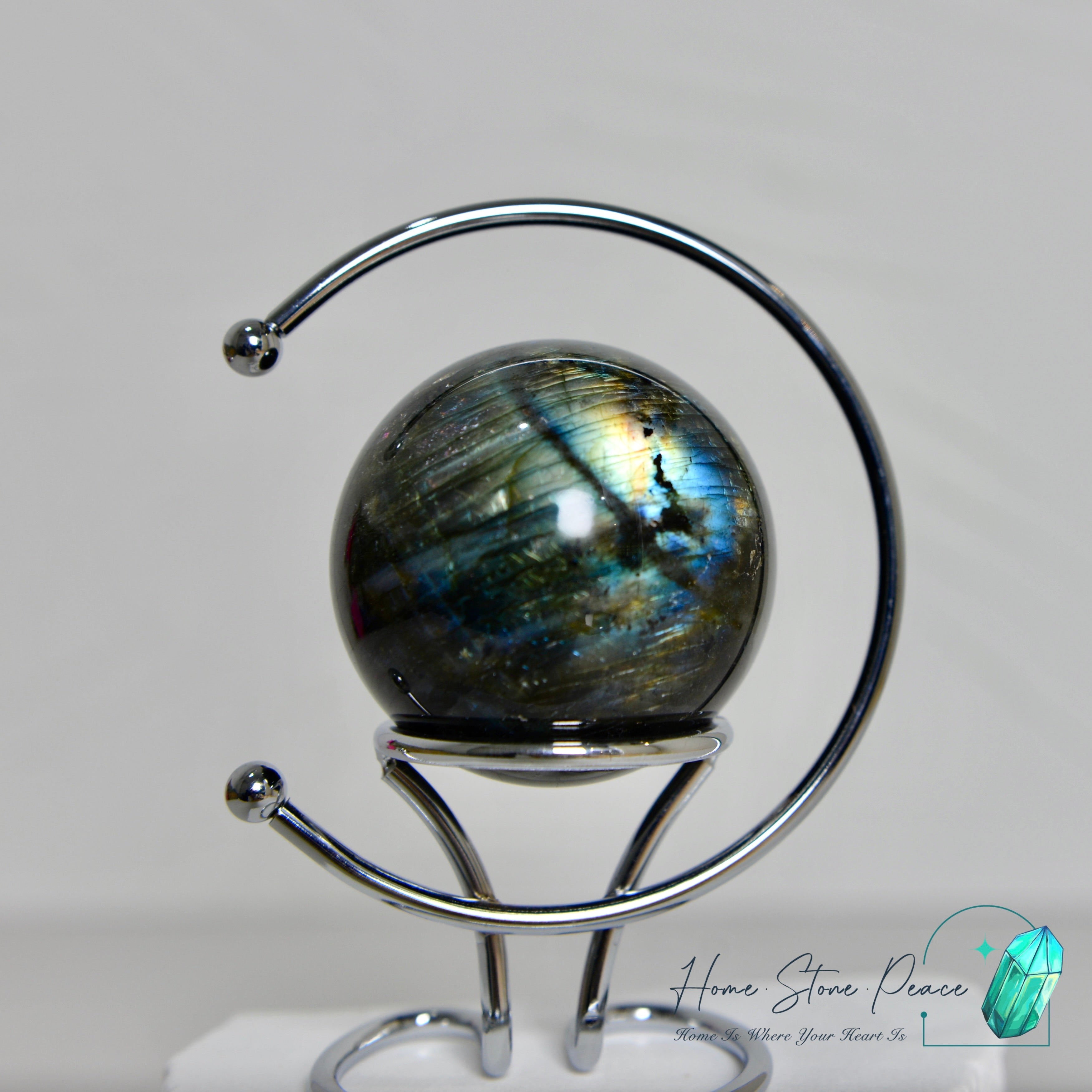 拉長石球 Labradorite Sphere