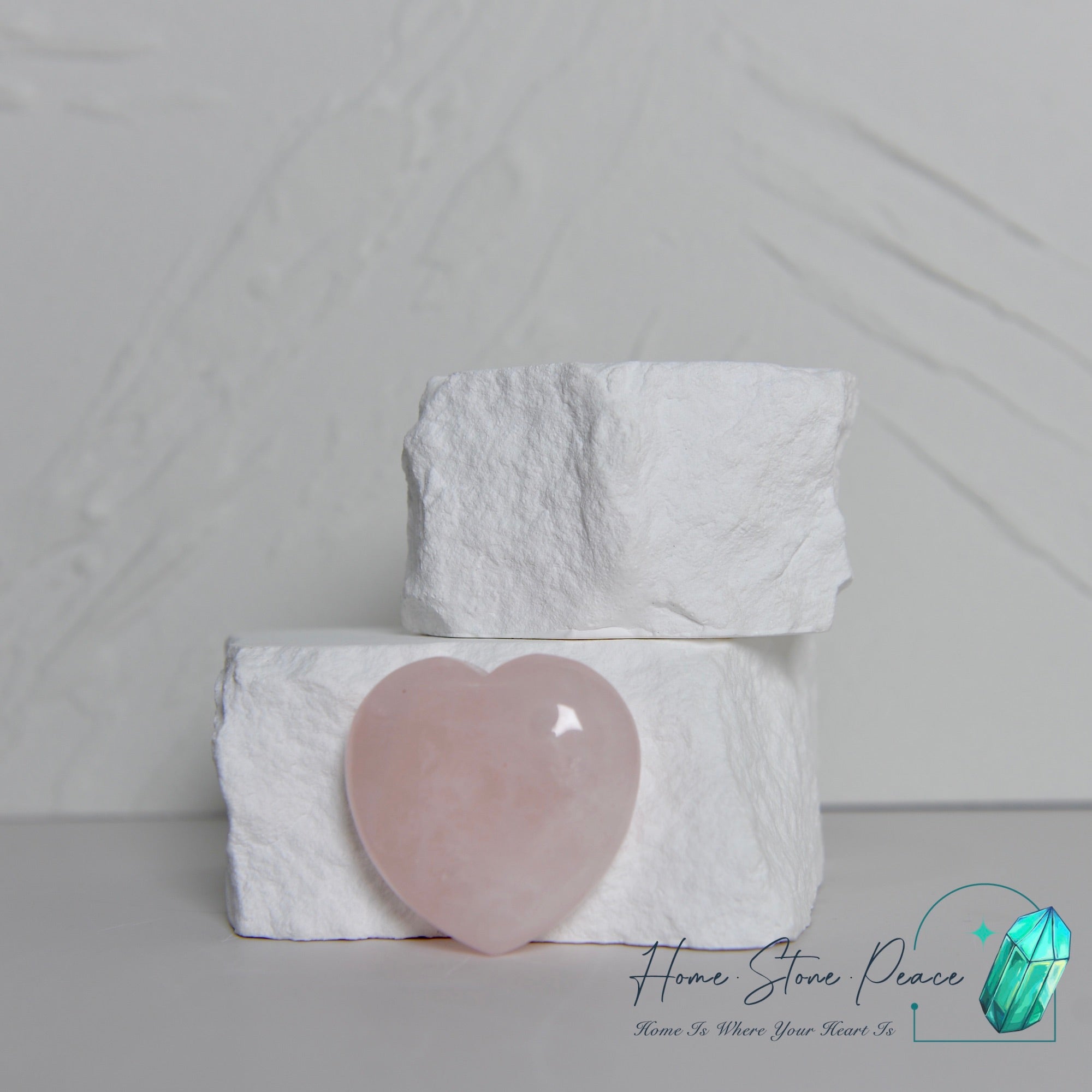 粉晶心 Rose Quartz Heart