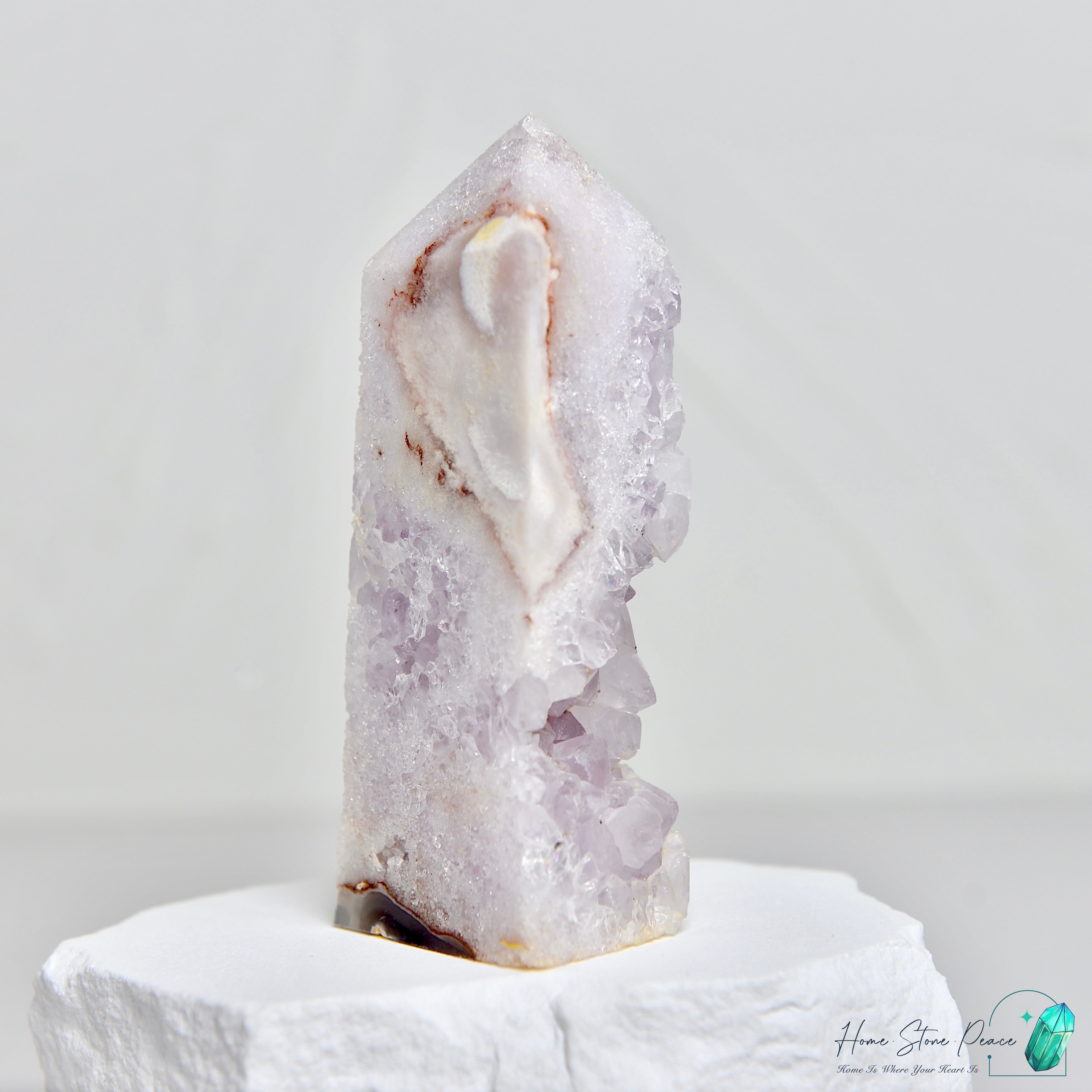 粉紅紫水晶柱 Pink Amethyst Tower