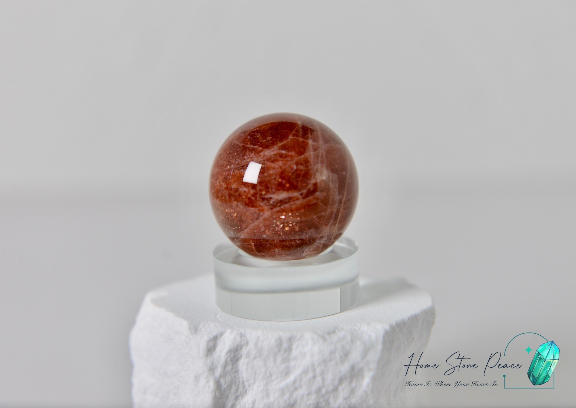 金太陽石球 Golden Sunstone Sphere