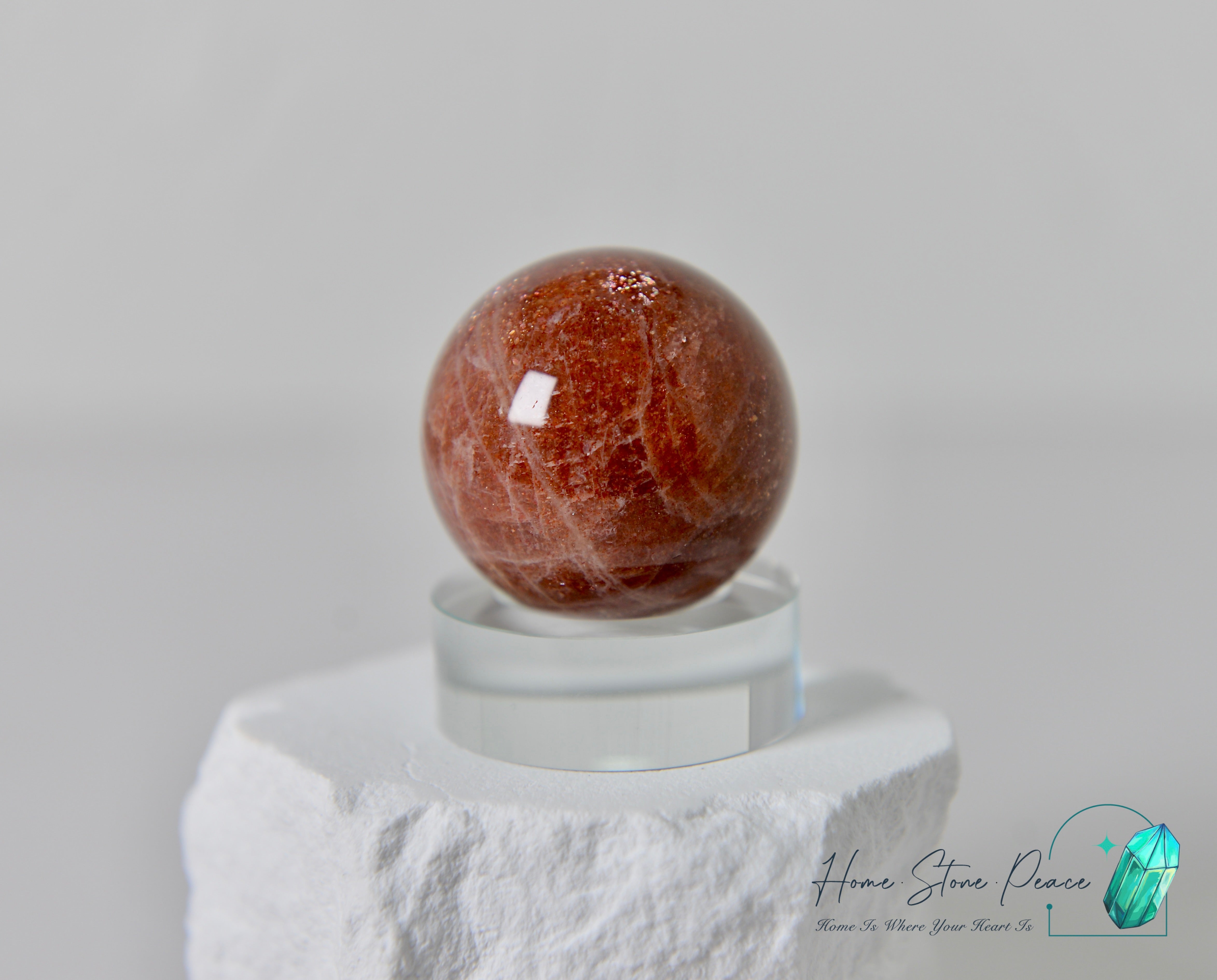 金太陽石球 Golden Sunstone Sphere