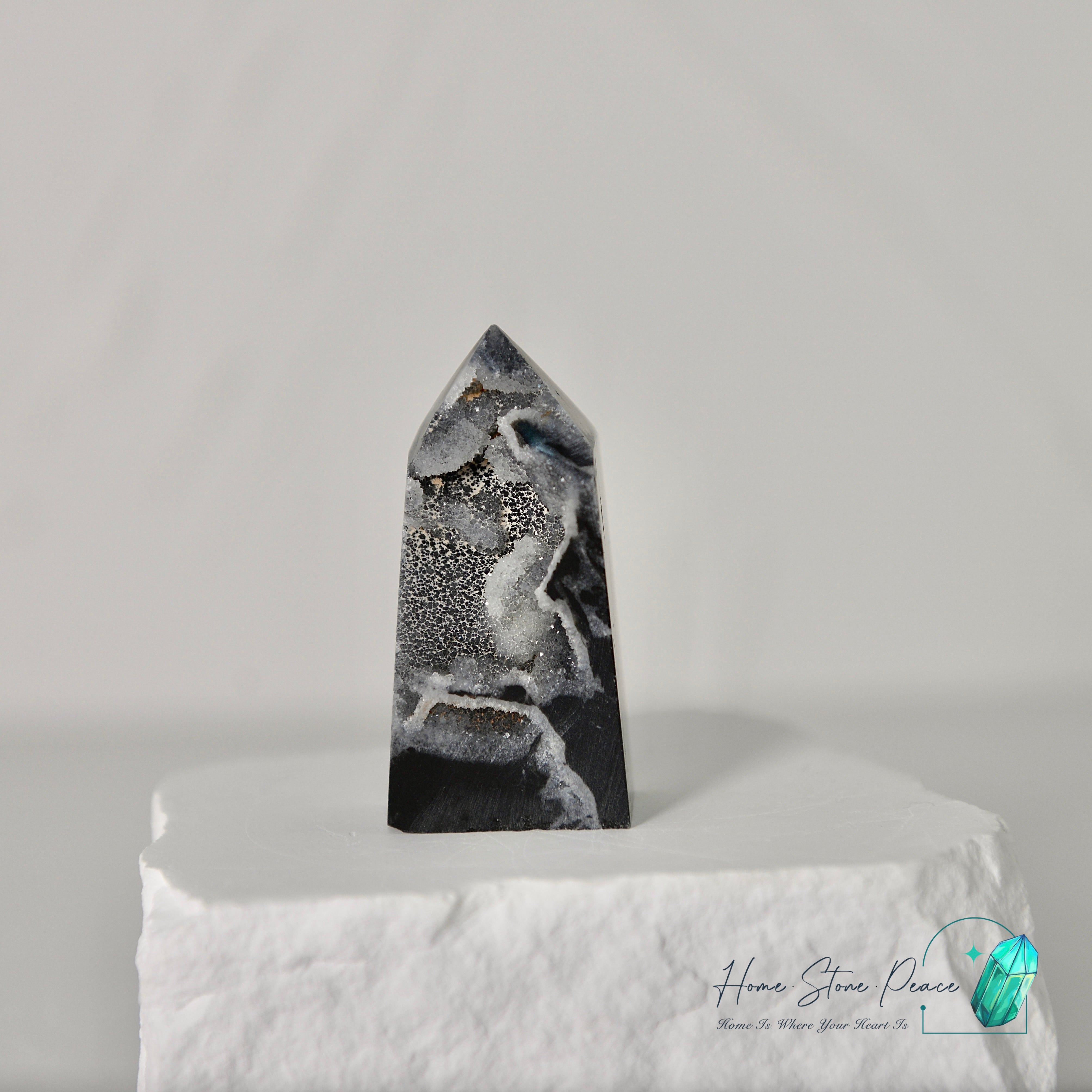 黑閃鋅礦擺設 Sphalerite Free Form