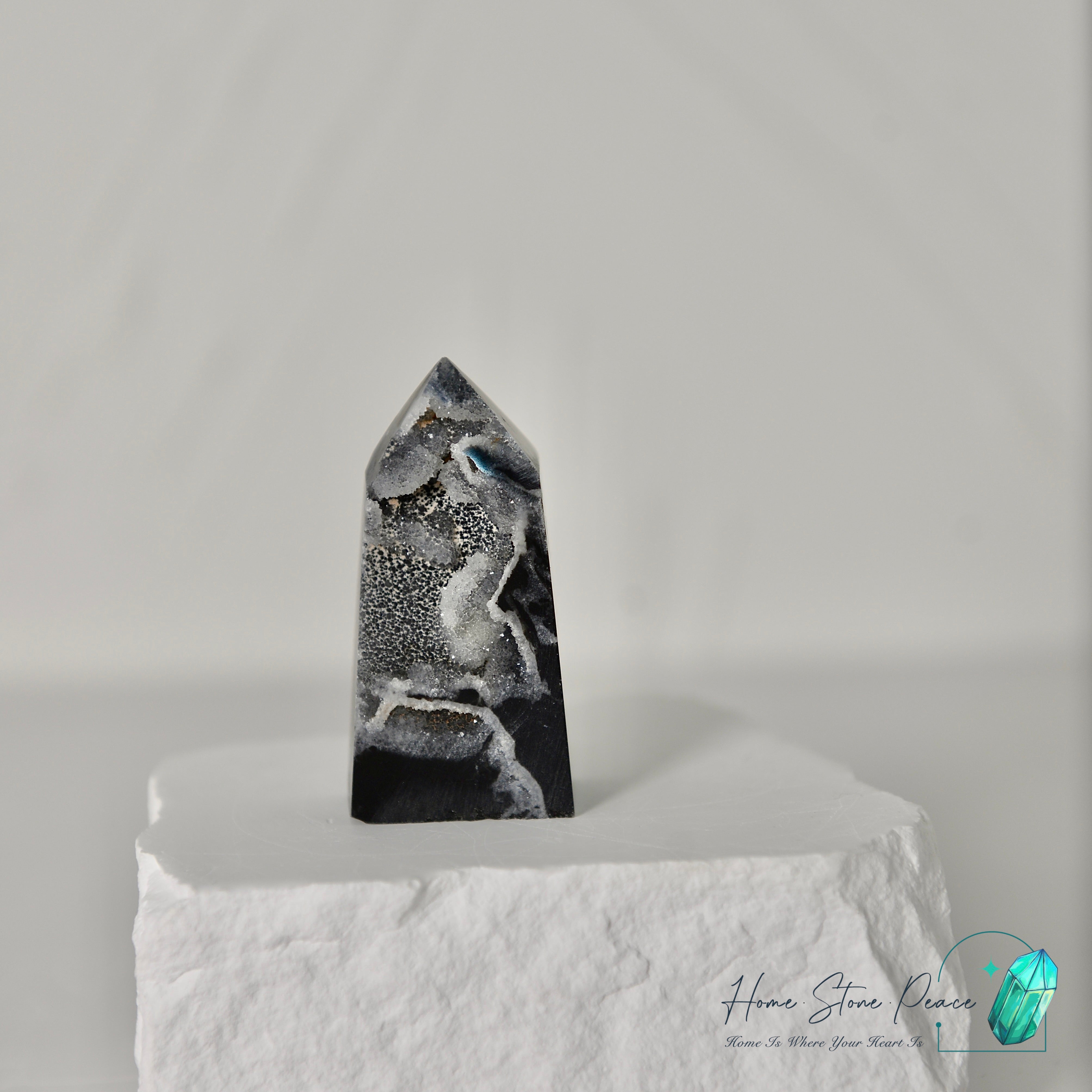 黑閃鋅礦擺設 Sphalerite Free Form