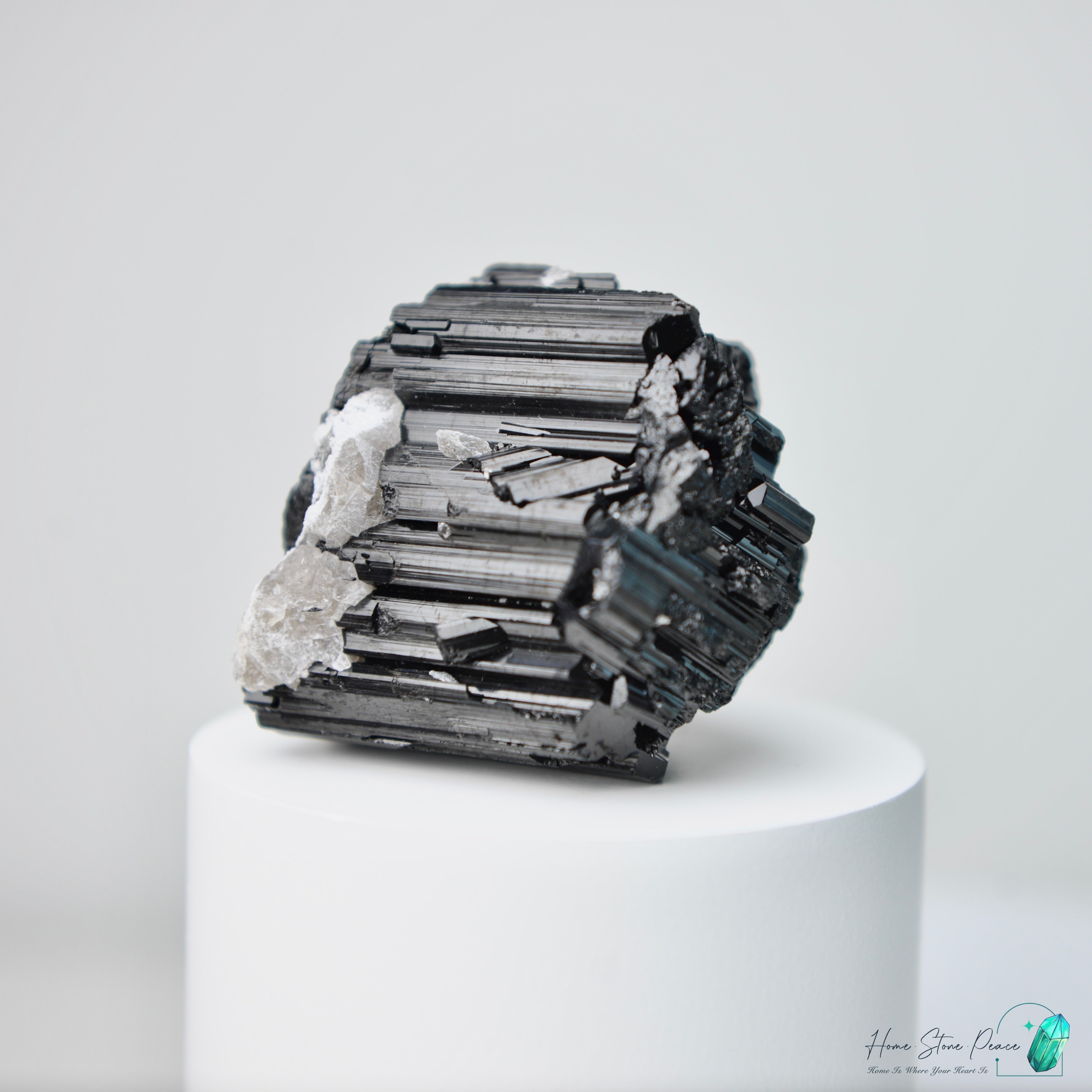 莫桑比克黑碧璽原石 Premium Mozambique Black Tourmaline