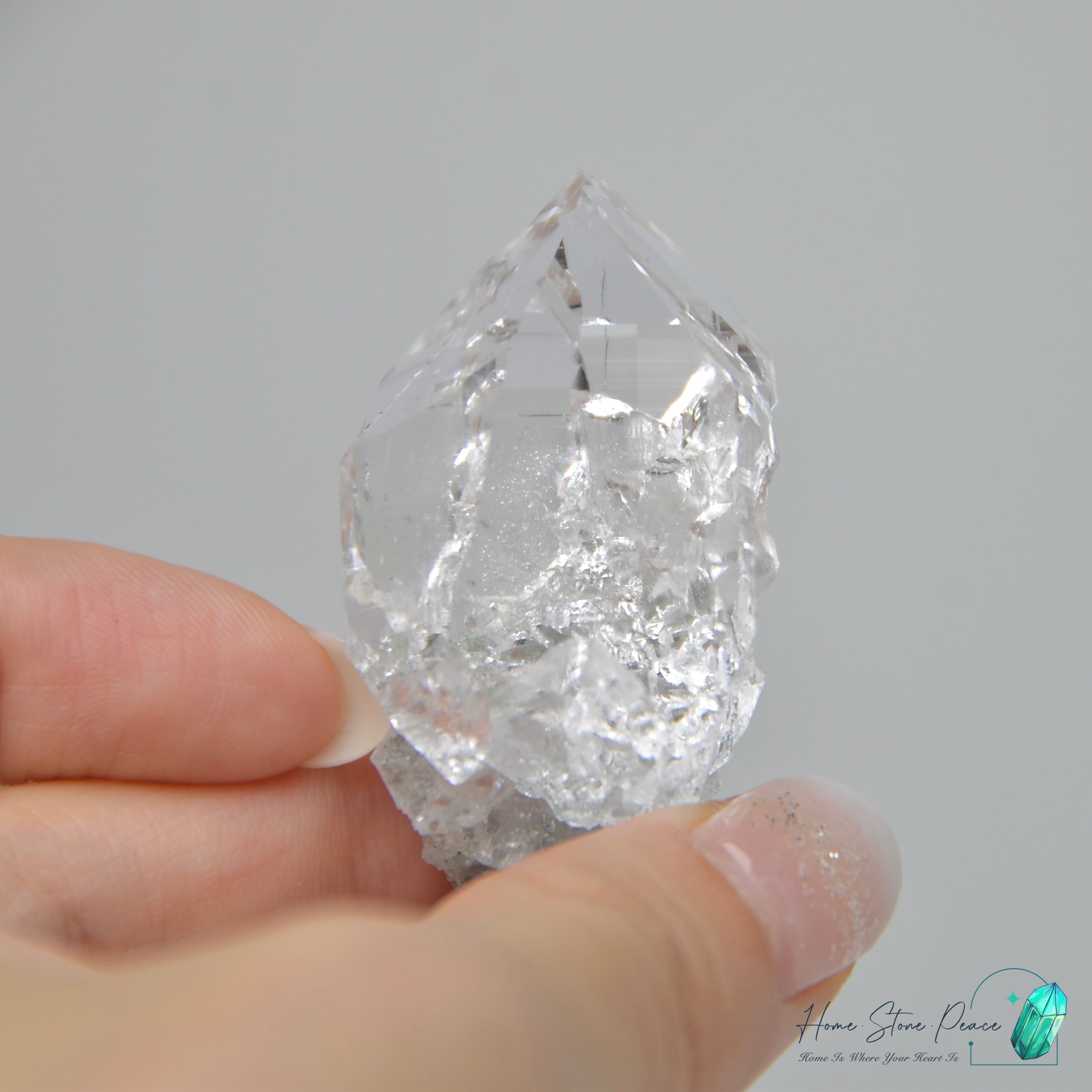 <tc>グリーンファントム入りヒマラヤ水晶(クローライト)</tc>