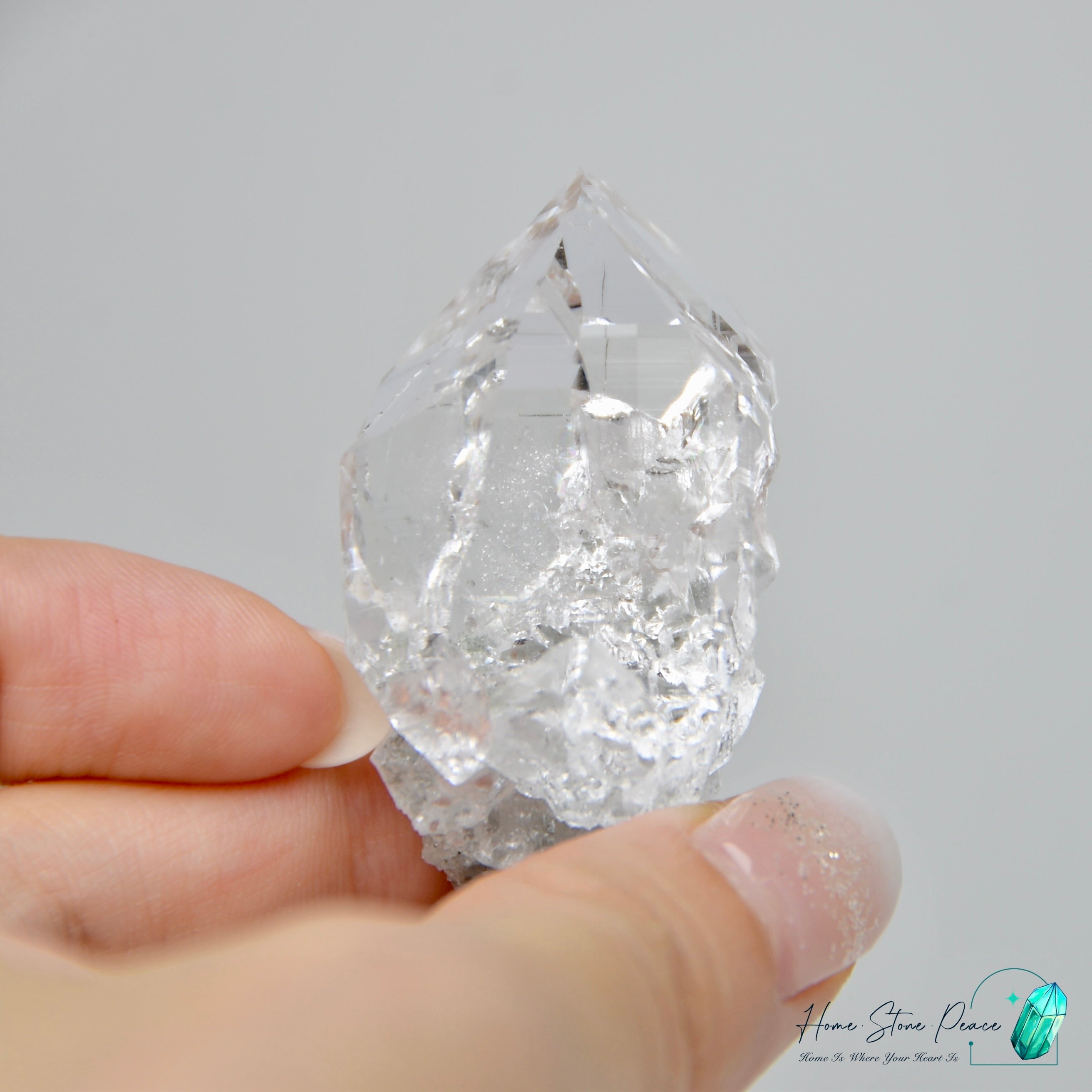 <tc>グリーンファントム入りヒマラヤ水晶(クローライト)</tc>