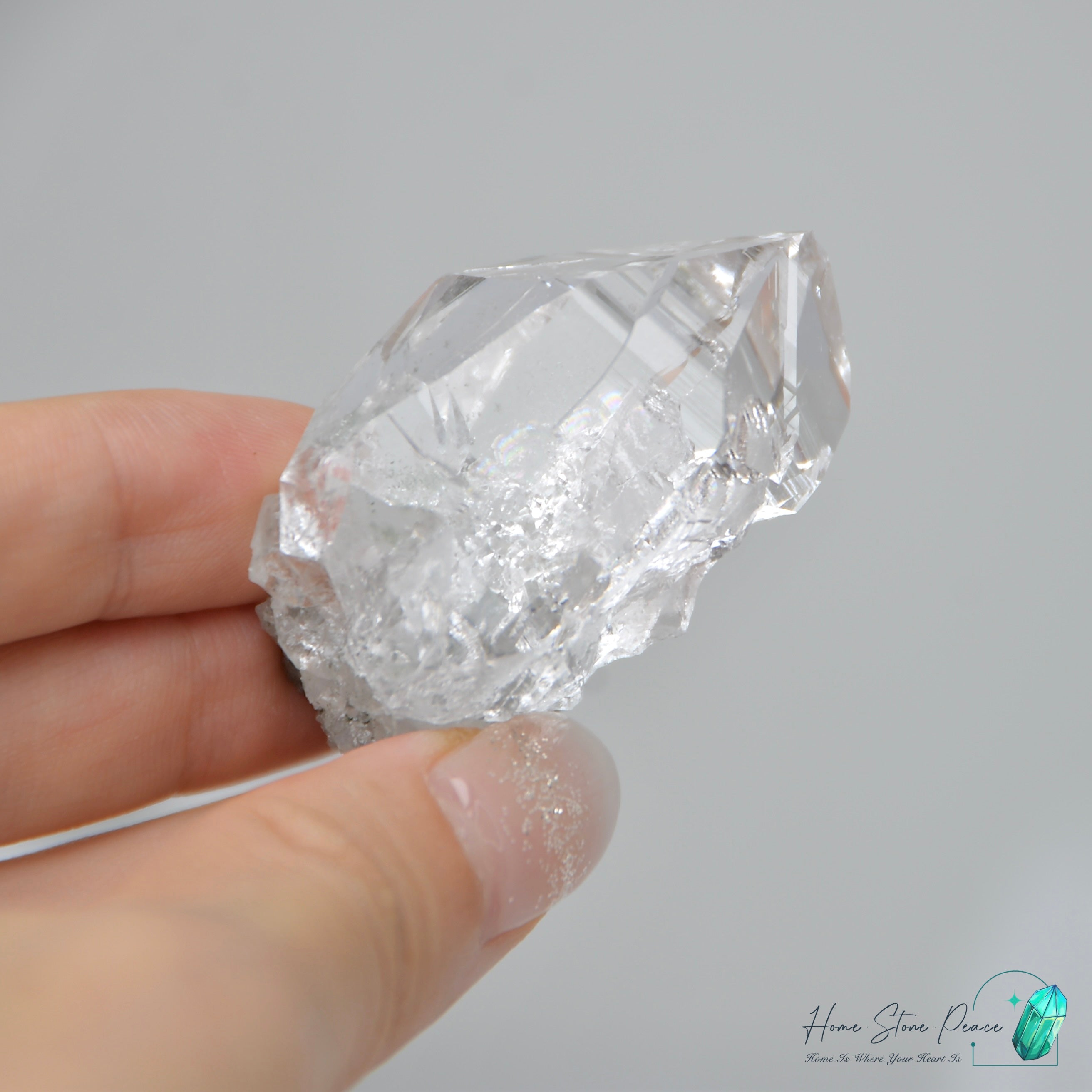 <tc>グリーンファントム入りヒマラヤ水晶(クローライト)</tc>