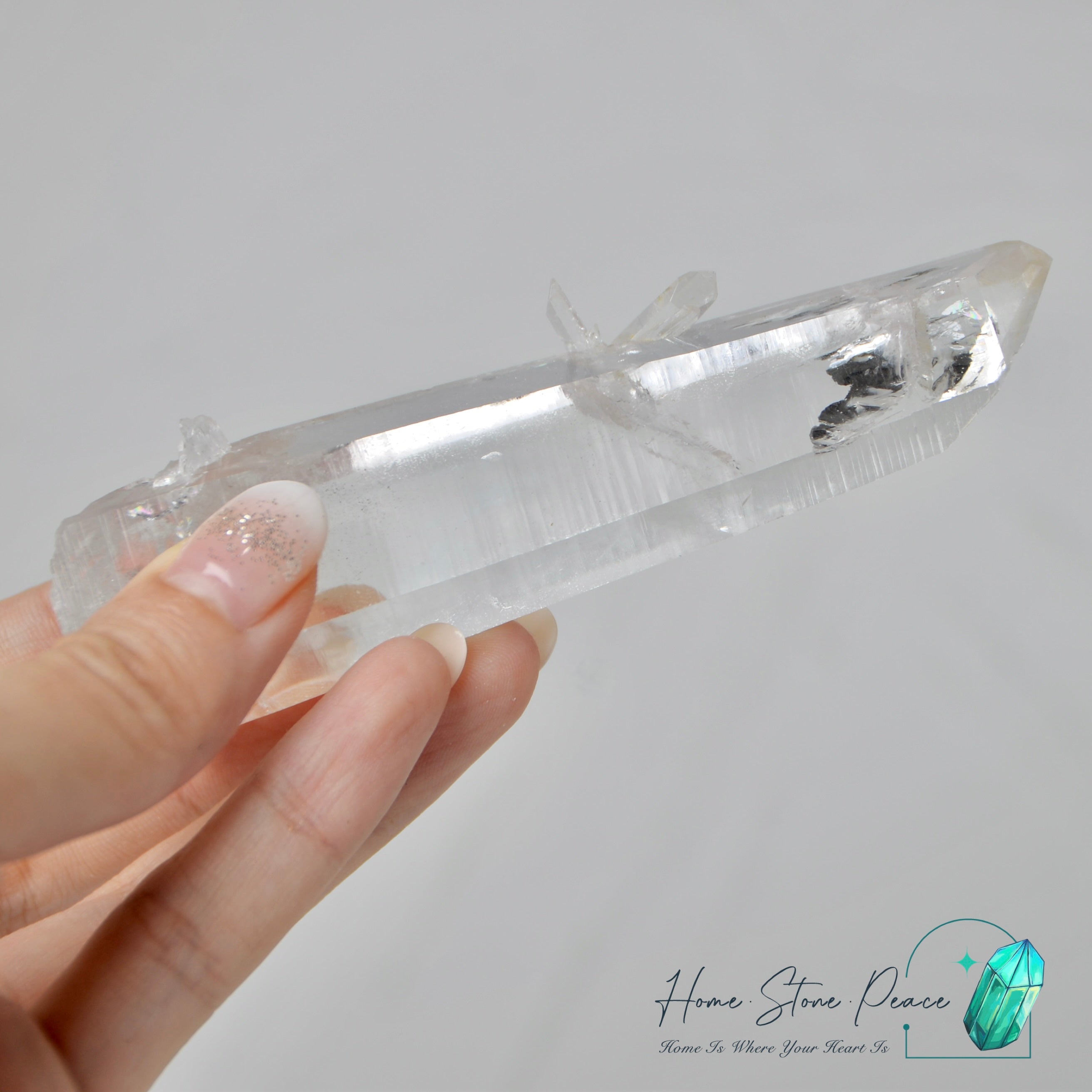 阿肯色州白水晶 Arkansas Clear Quartz Point