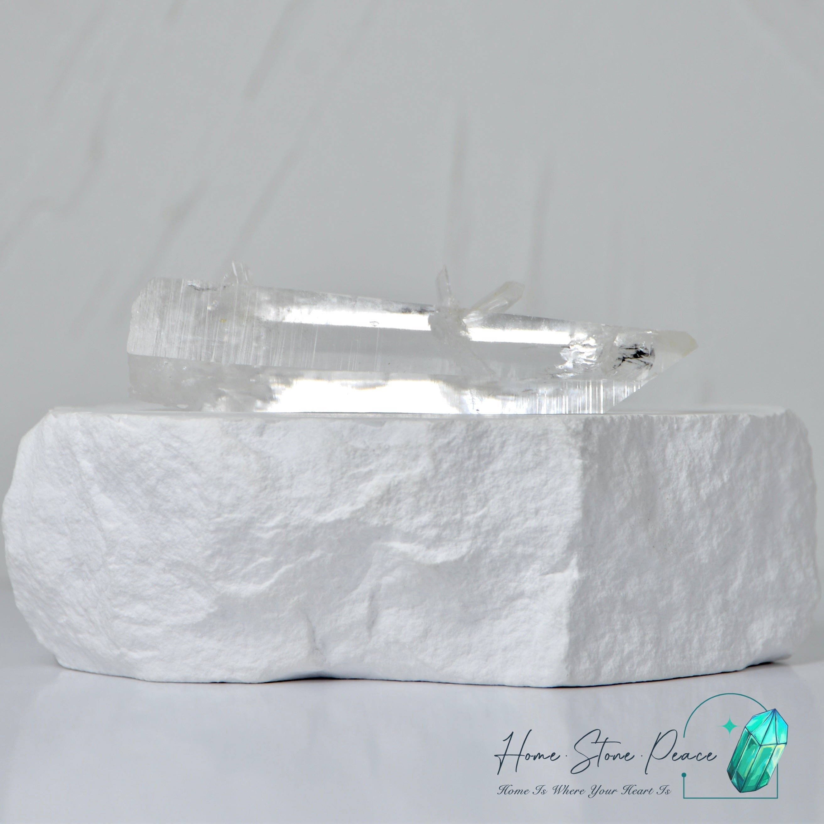 阿肯色州白水晶 Arkansas Clear Quartz Point