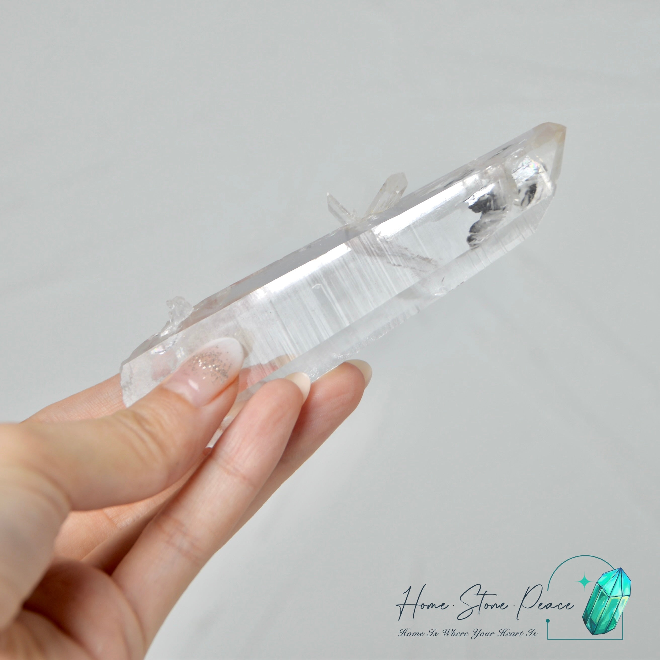 阿肯色州白水晶 Arkansas Clear Quartz Point