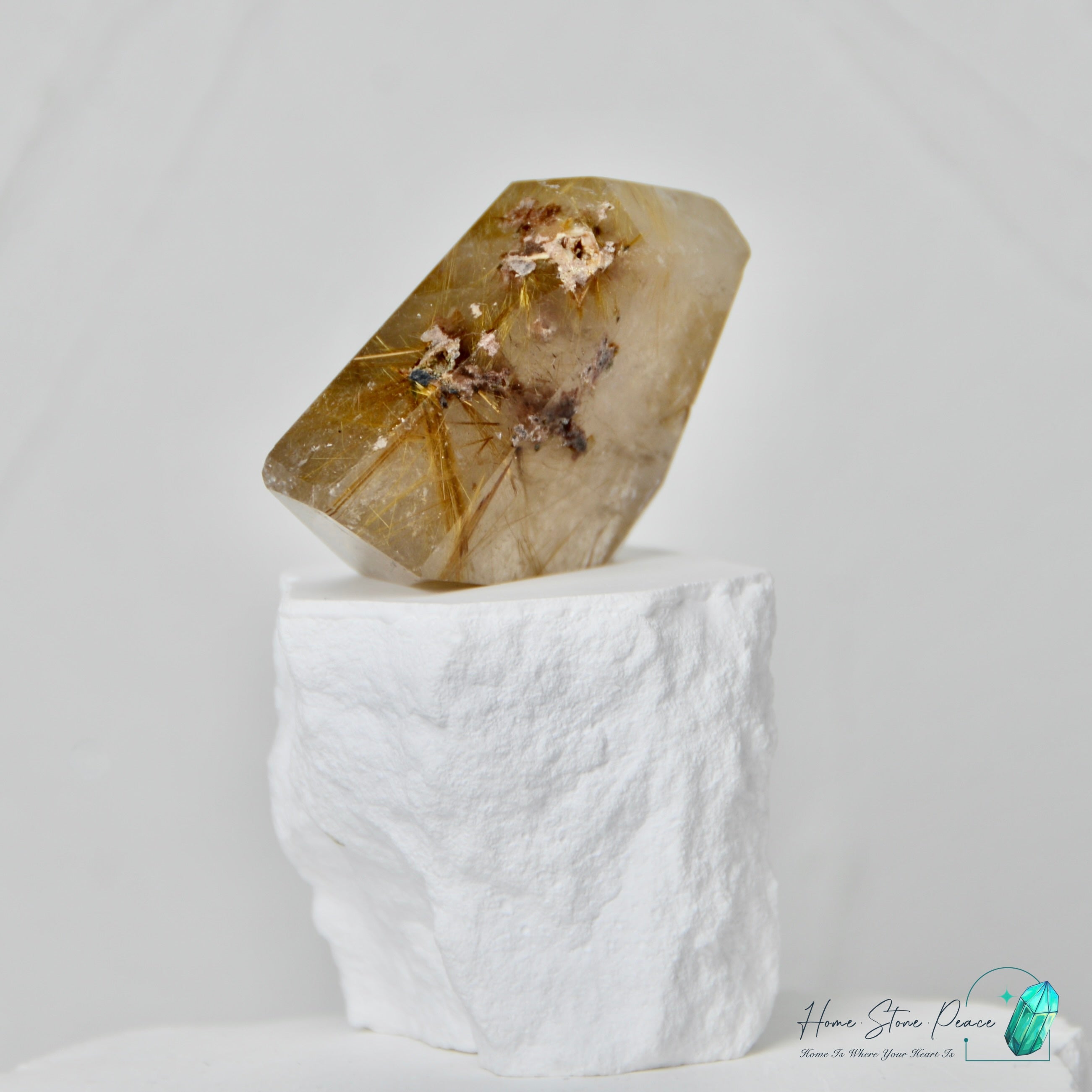 <tc>ブラジル産ゴールドルチルクォーツ フリーフォーム</tc>