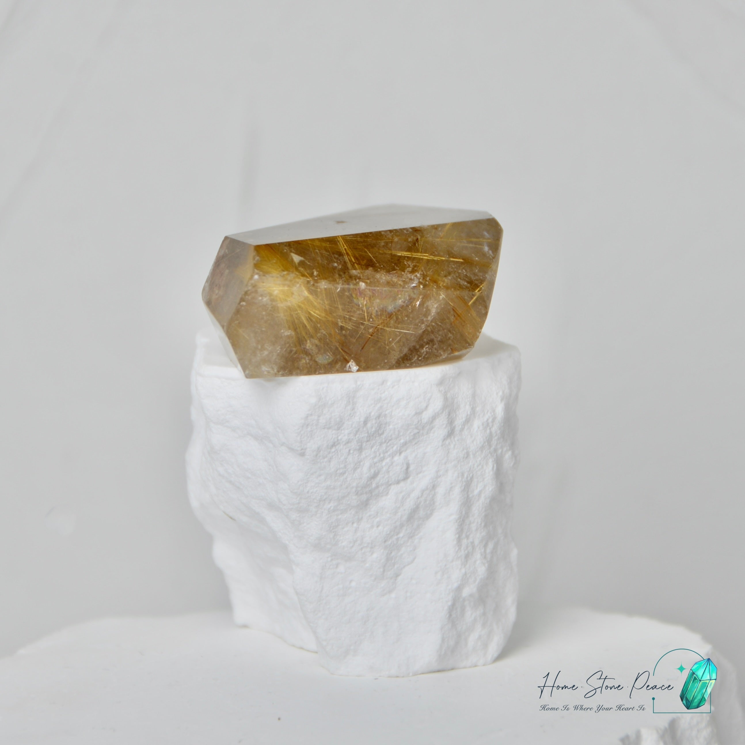 <tc>ブラジル産ゴールドルチルクォーツ フリーフォーム</tc>