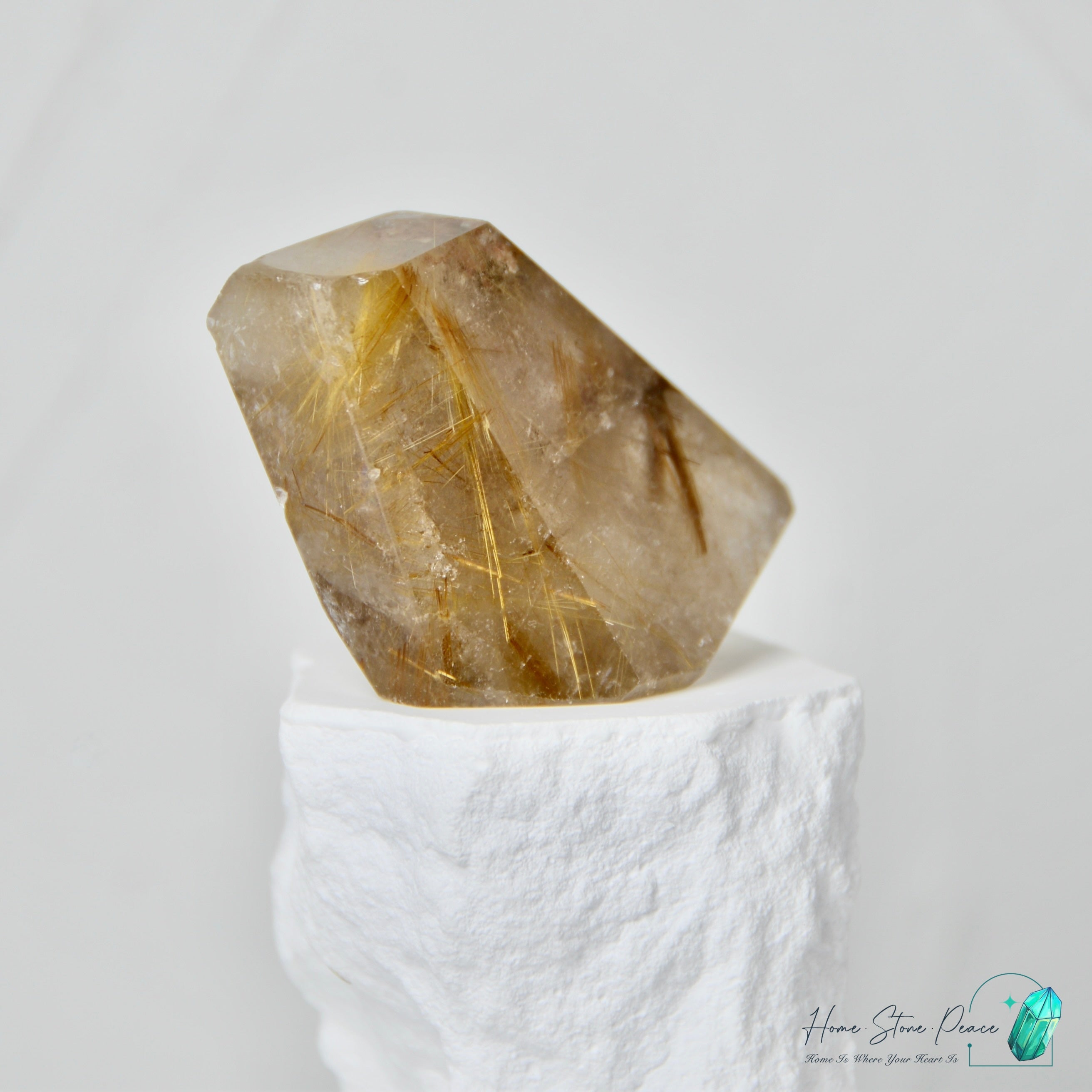 <tc>ブラジル産ゴールドルチルクォーツ フリーフォーム</tc>