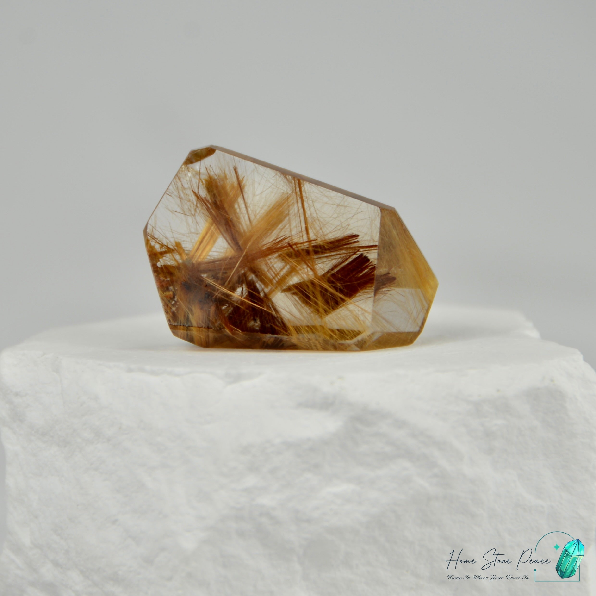 <tc>ブラジル産ゴールドルチルクォーツ フリーフォーム</tc>