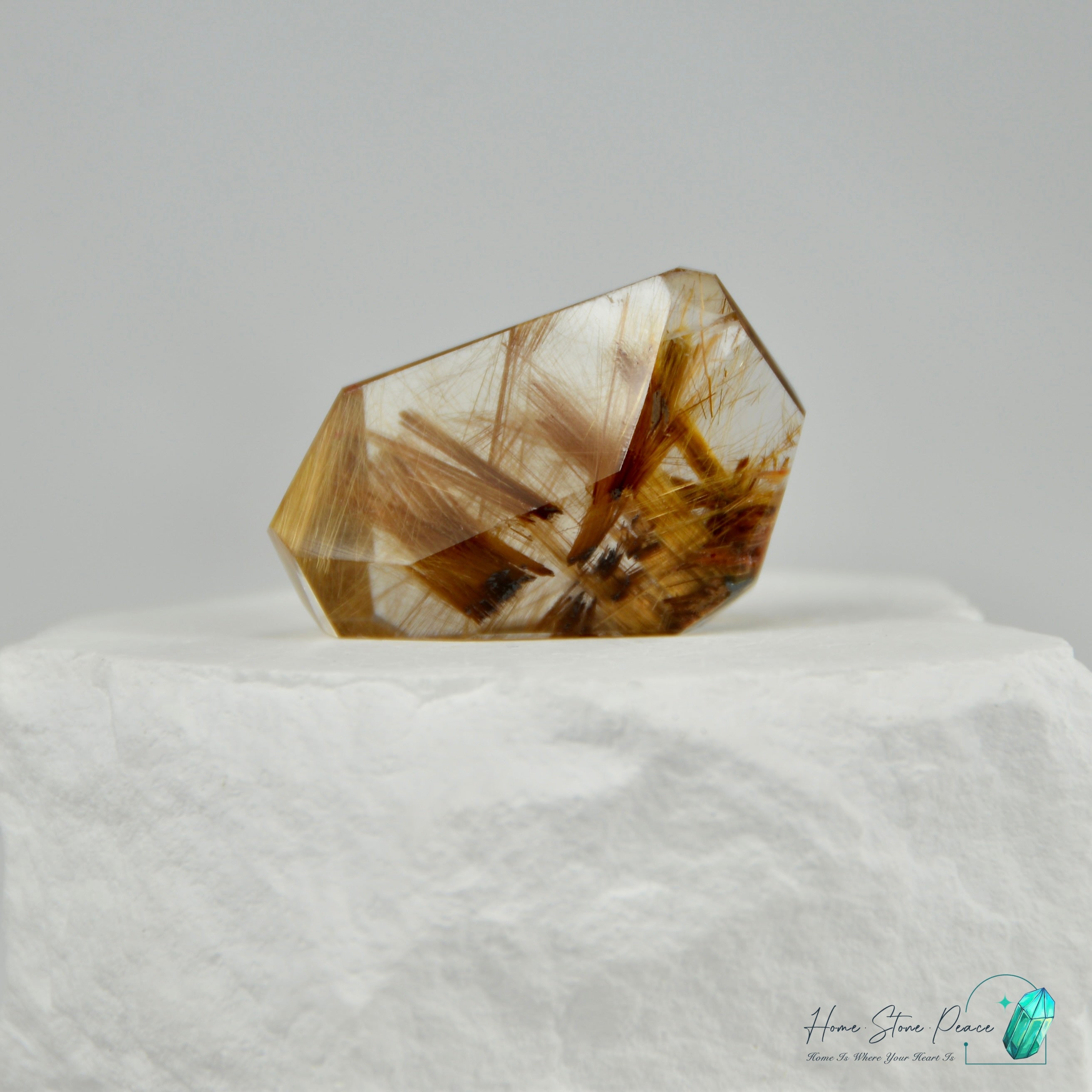 <tc>ブラジル産ゴールドルチルクォーツ フリーフォーム</tc>