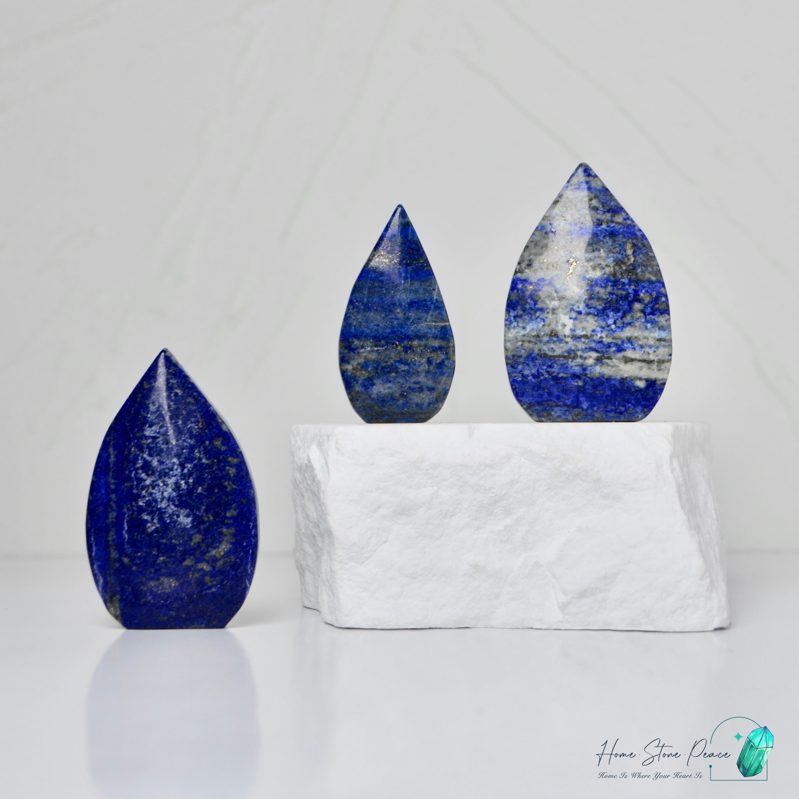 青金石小水滴擺件組合 Lazurite Water Drop Set