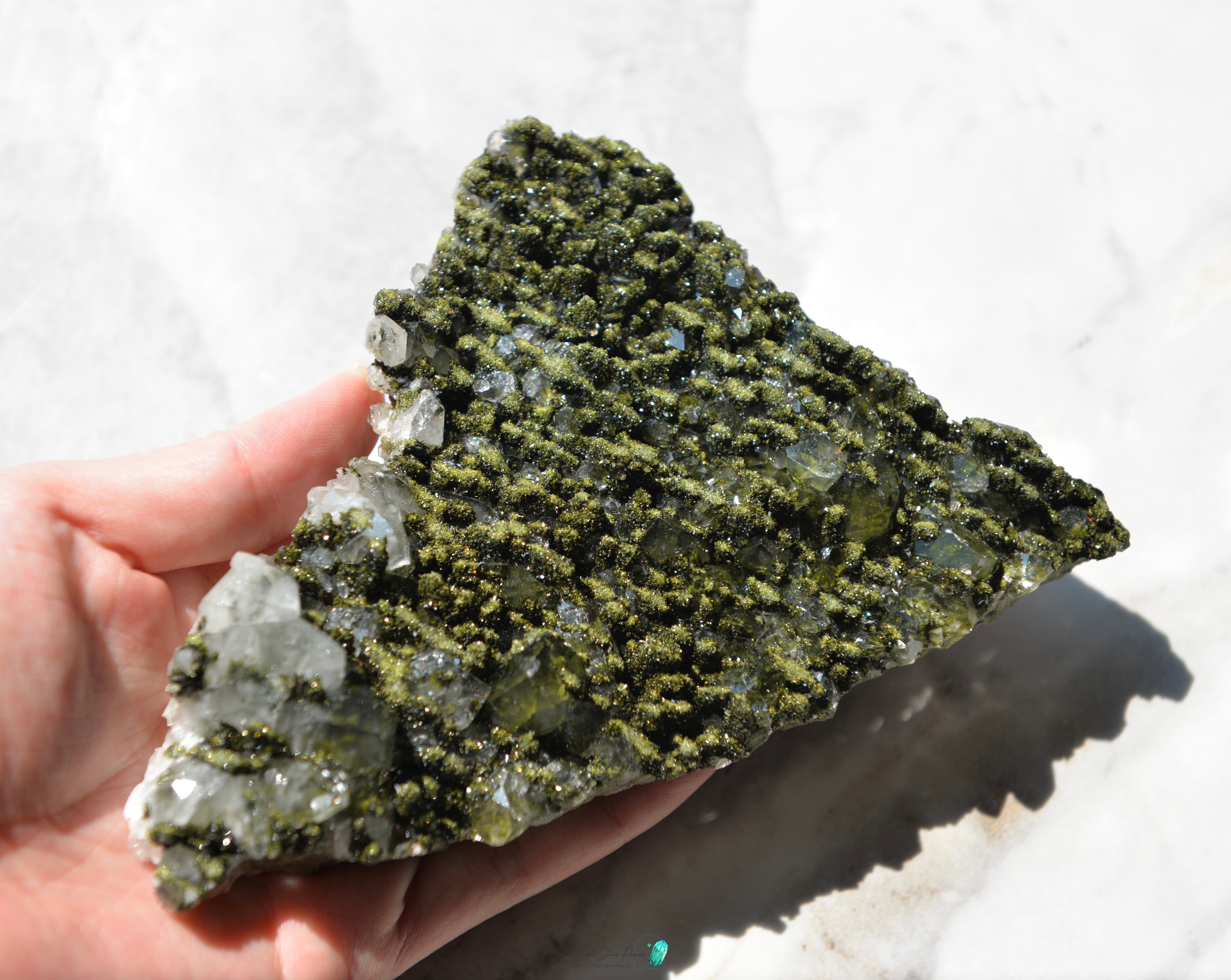 土耳其綠簾石原石 トルコフォレスト緑簾石