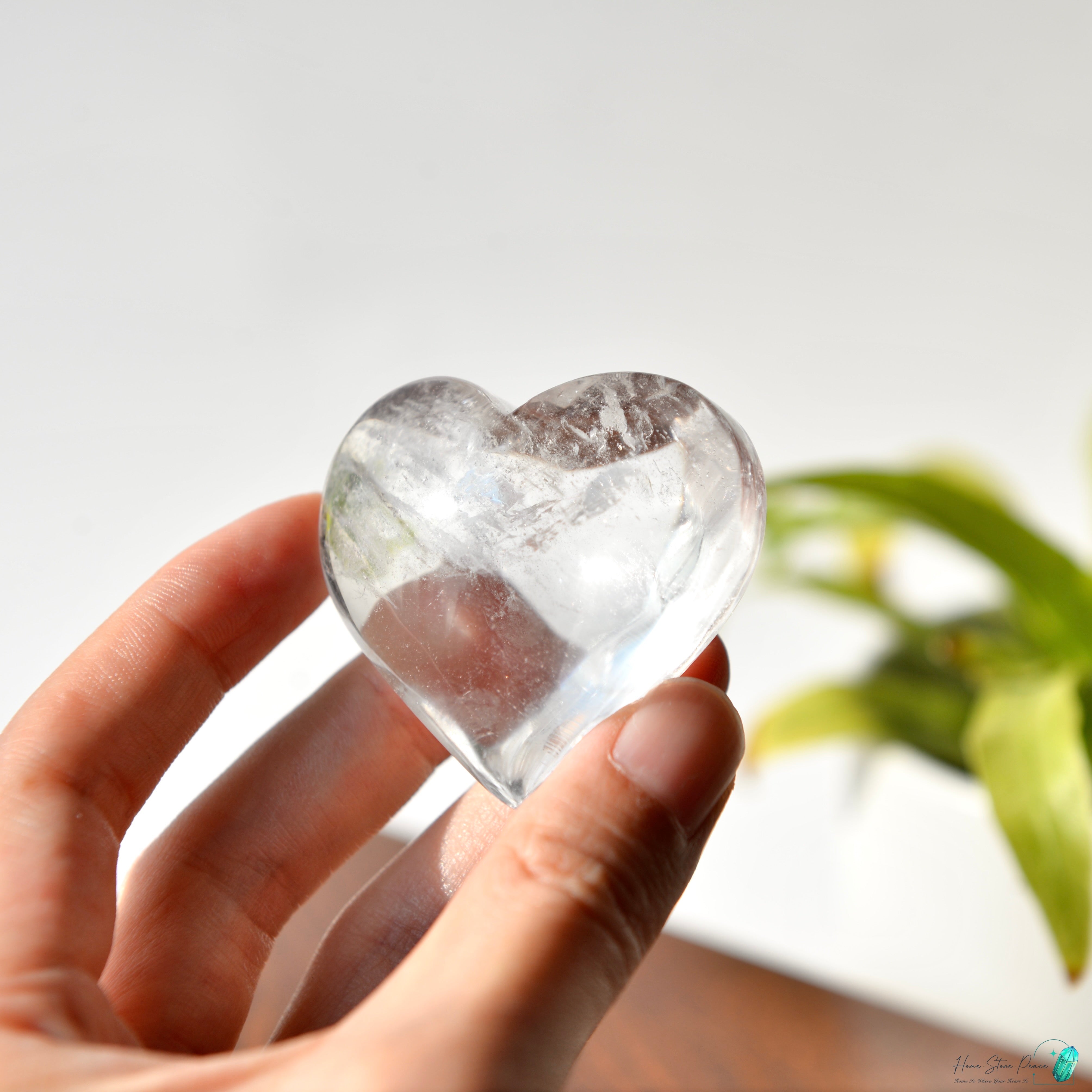 白水晶心 Clear Quartz Heart