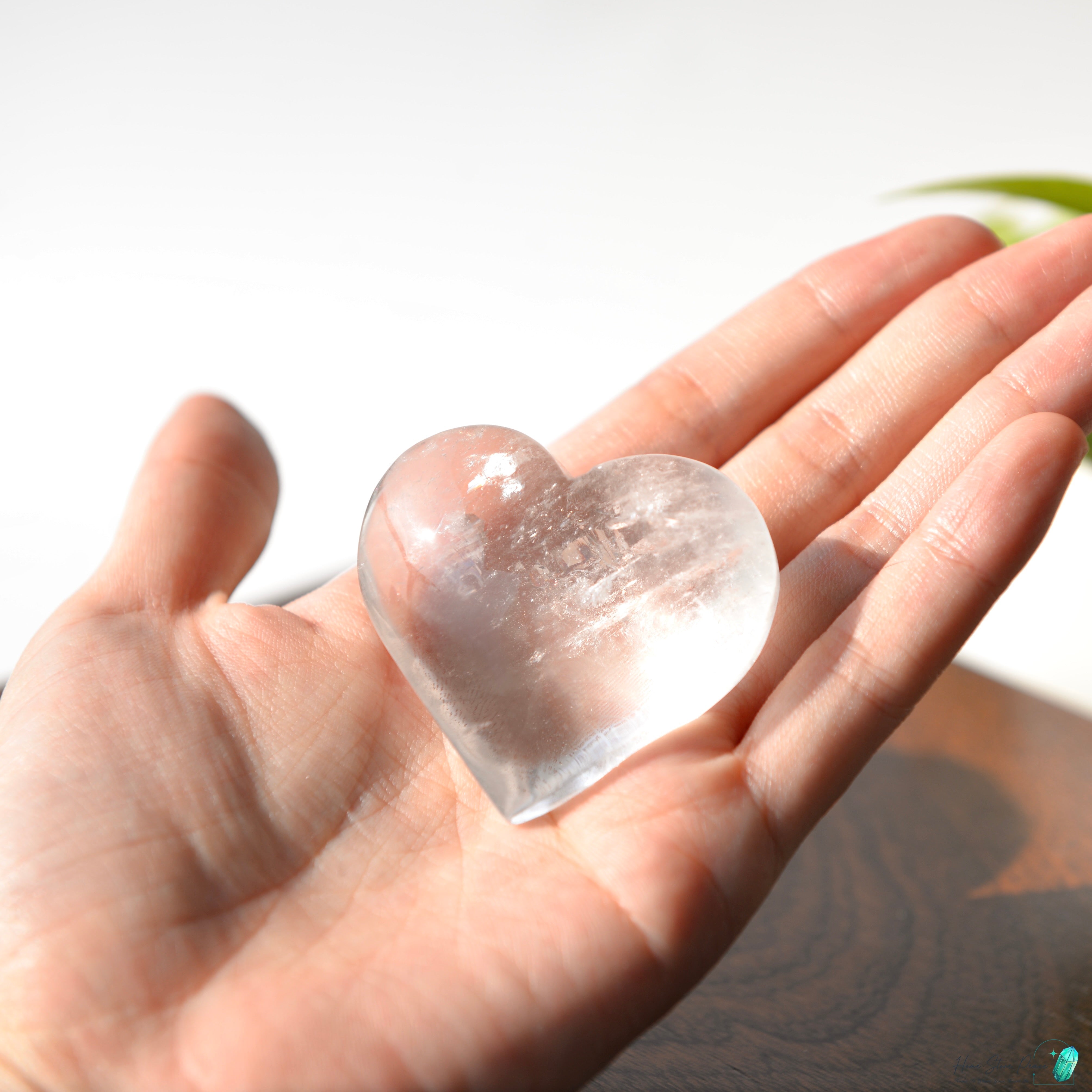 白水晶心 Clear Quartz Heart