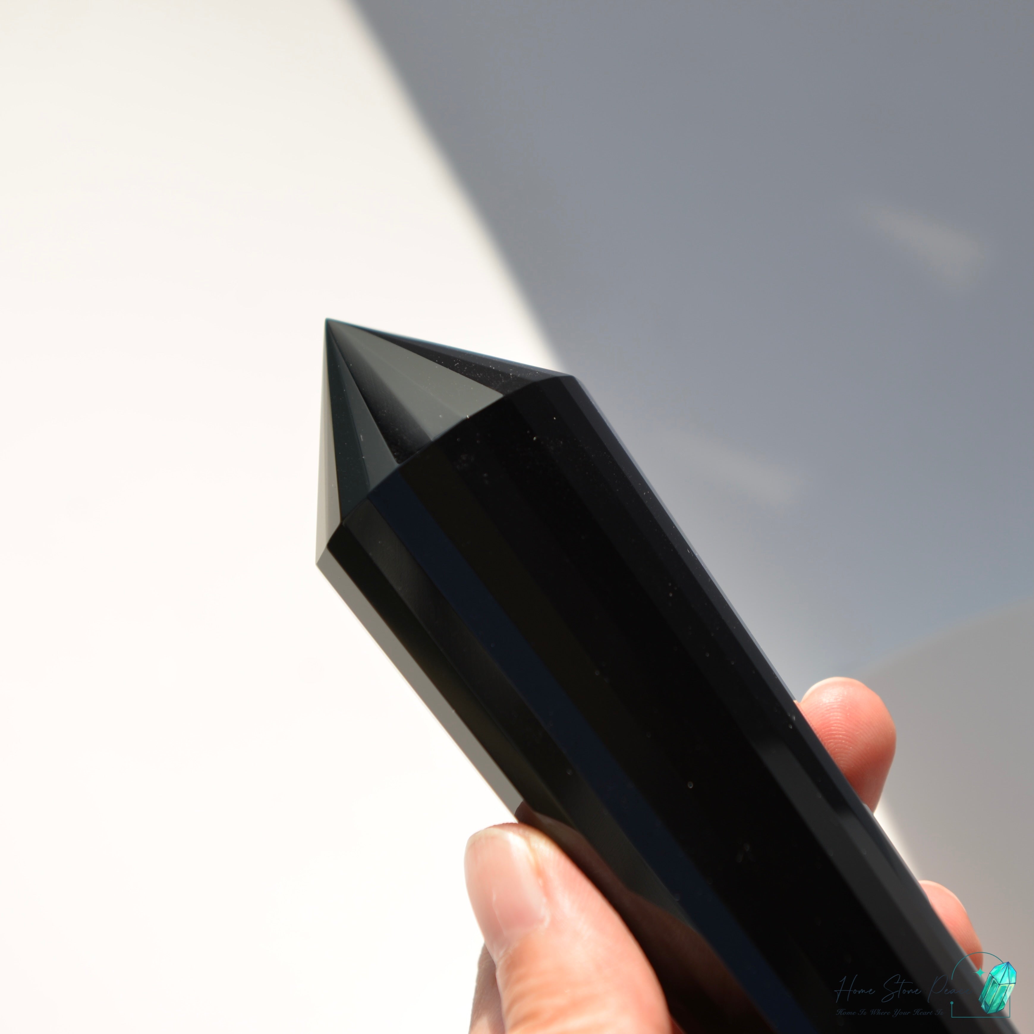 純手工沃格爾黑曜石 (24面)Handcrafted Obsidian Vogel Cut (24 sides)