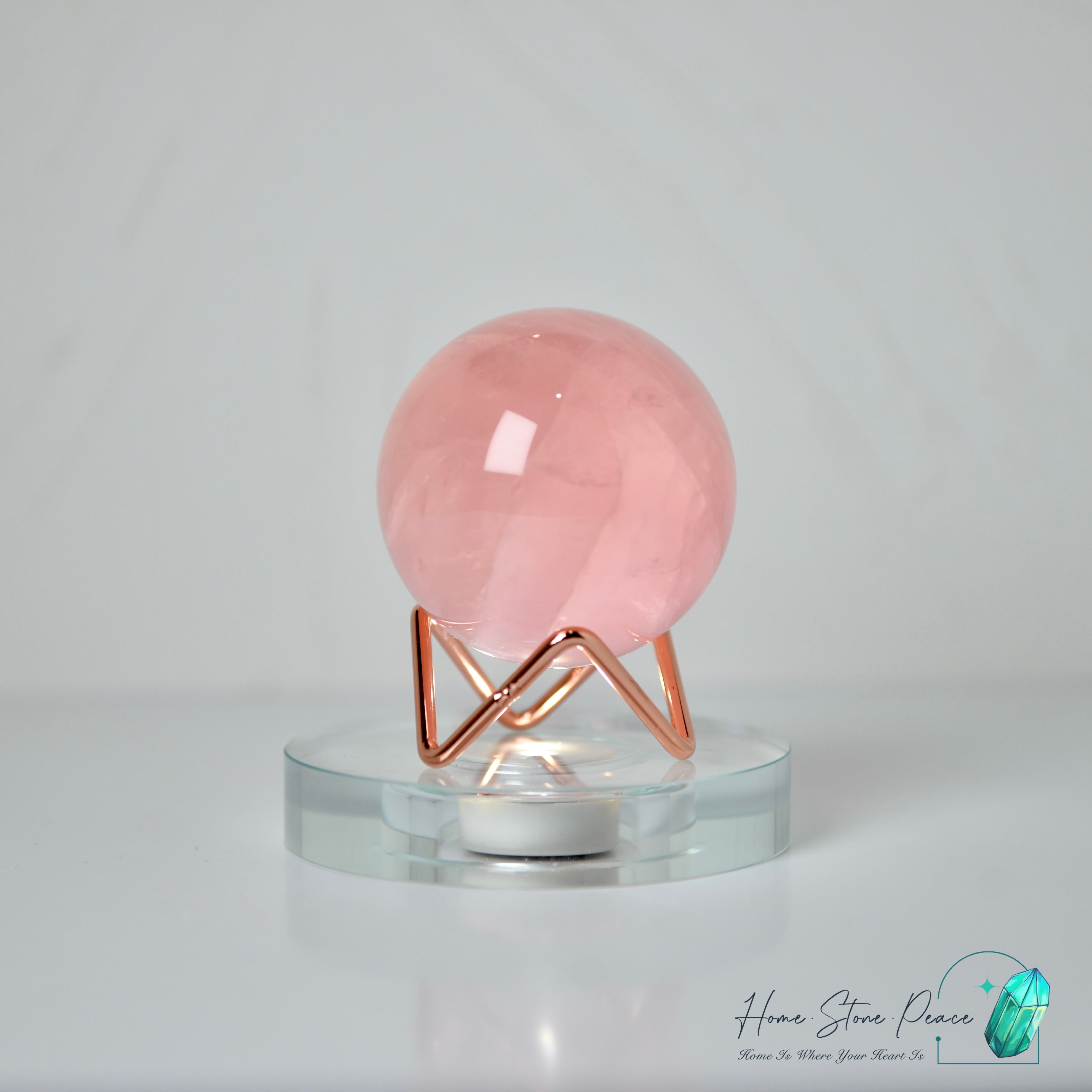<tc>プレミアム モザンビーク ローズ クォーツ スフィア</tc>