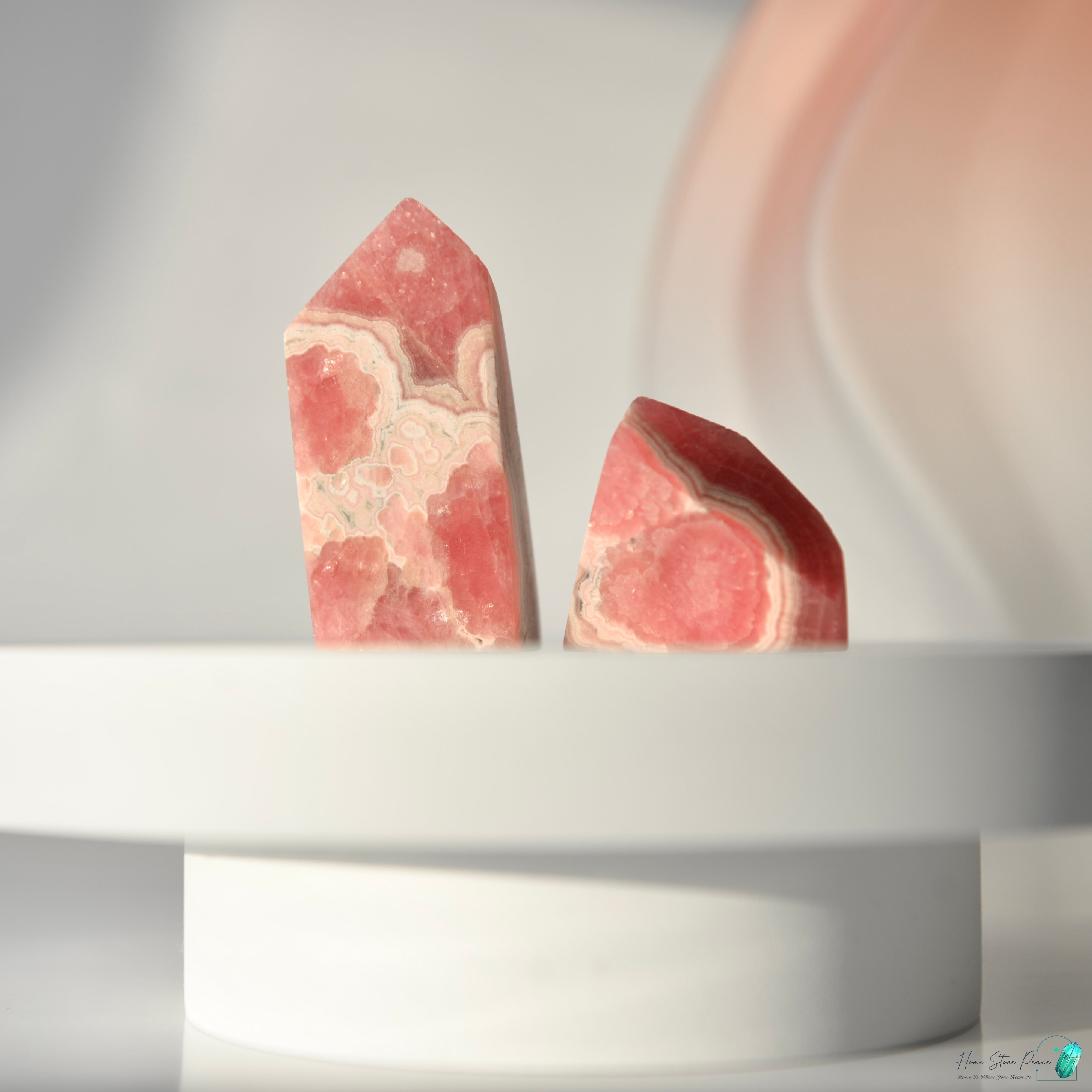 紅紋石隨形 (菱錳礦) ロードクロサイト フリーフォーム