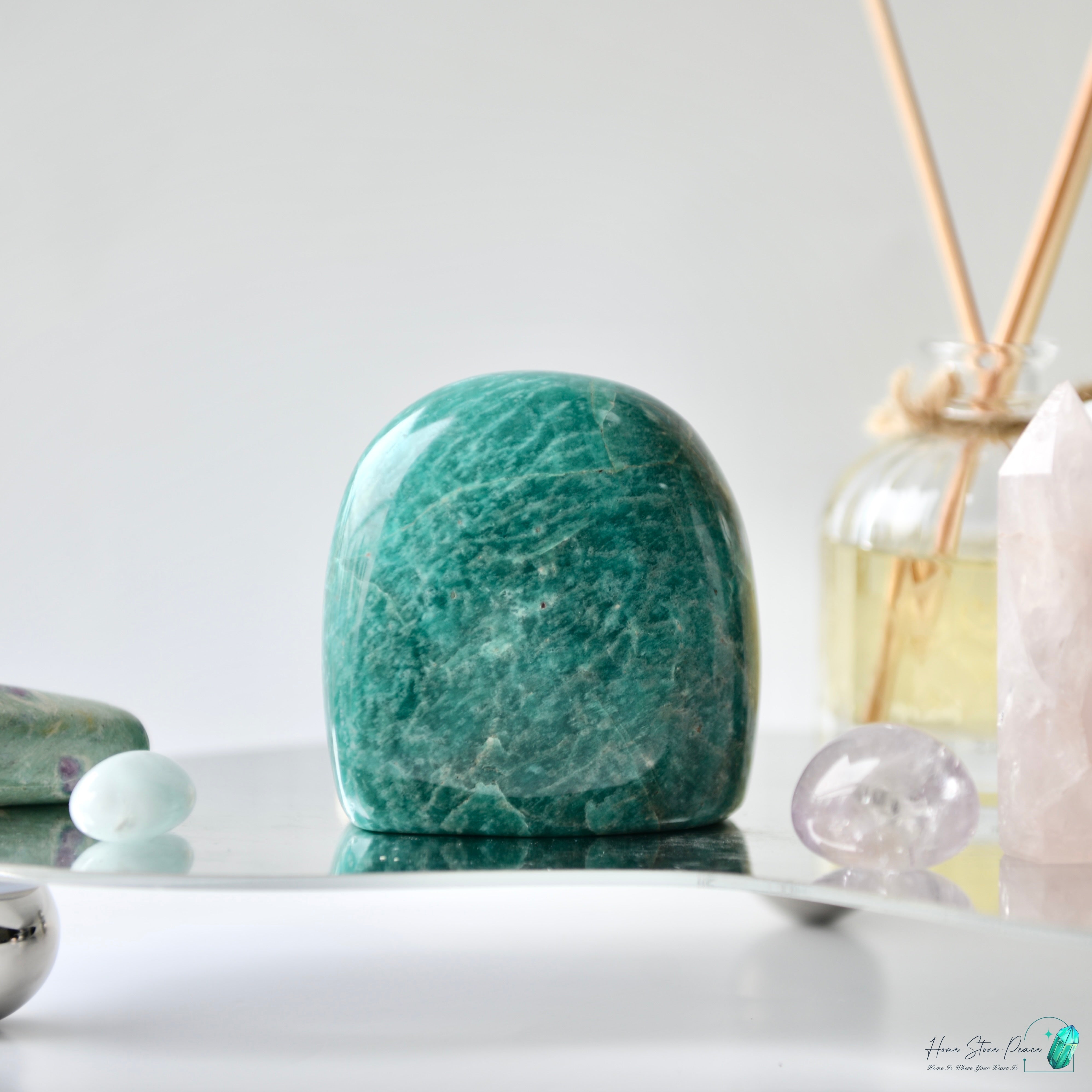 天河石隨形 アマゾナイト フリーフォーム