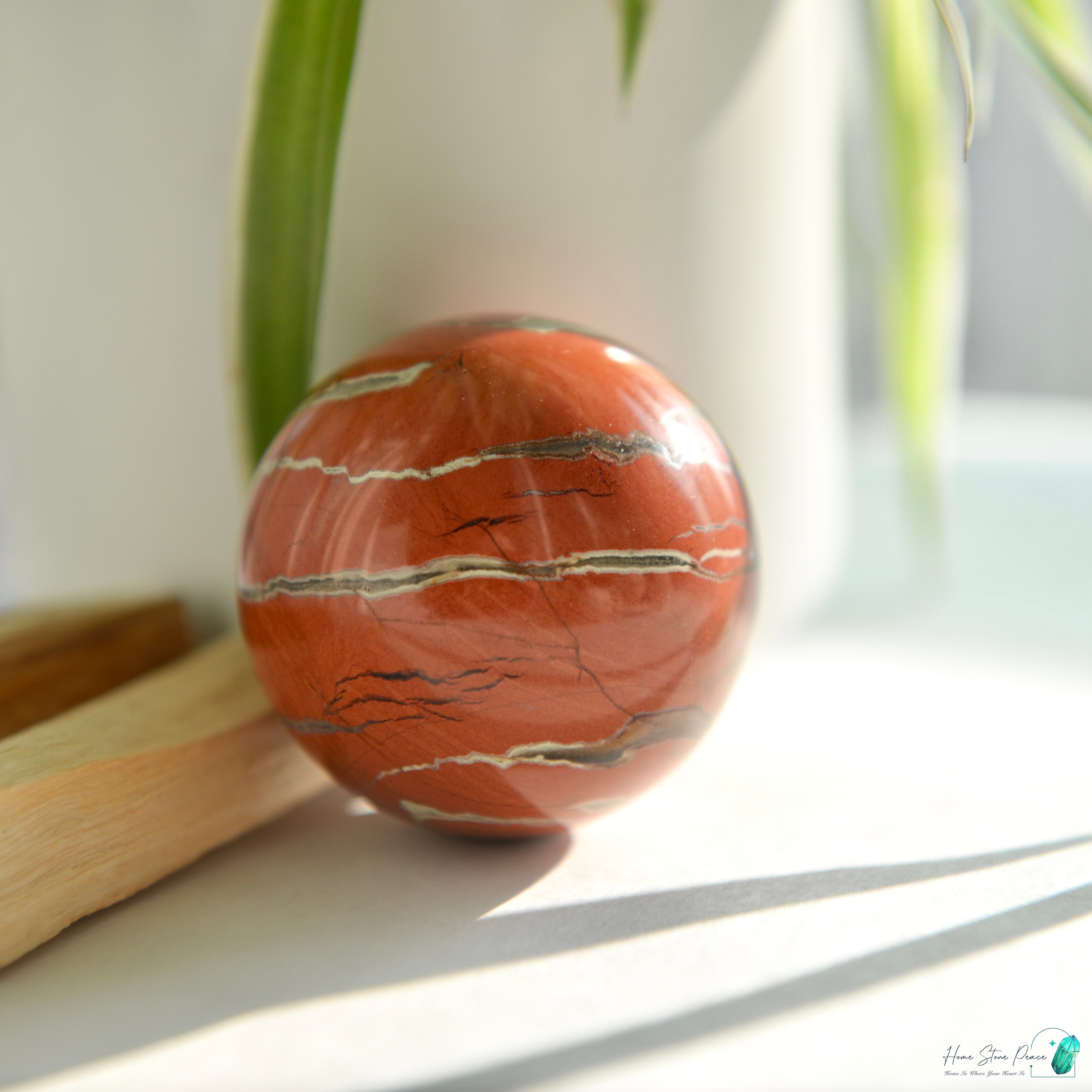 紅碧玉球 Red Jasper Sphere