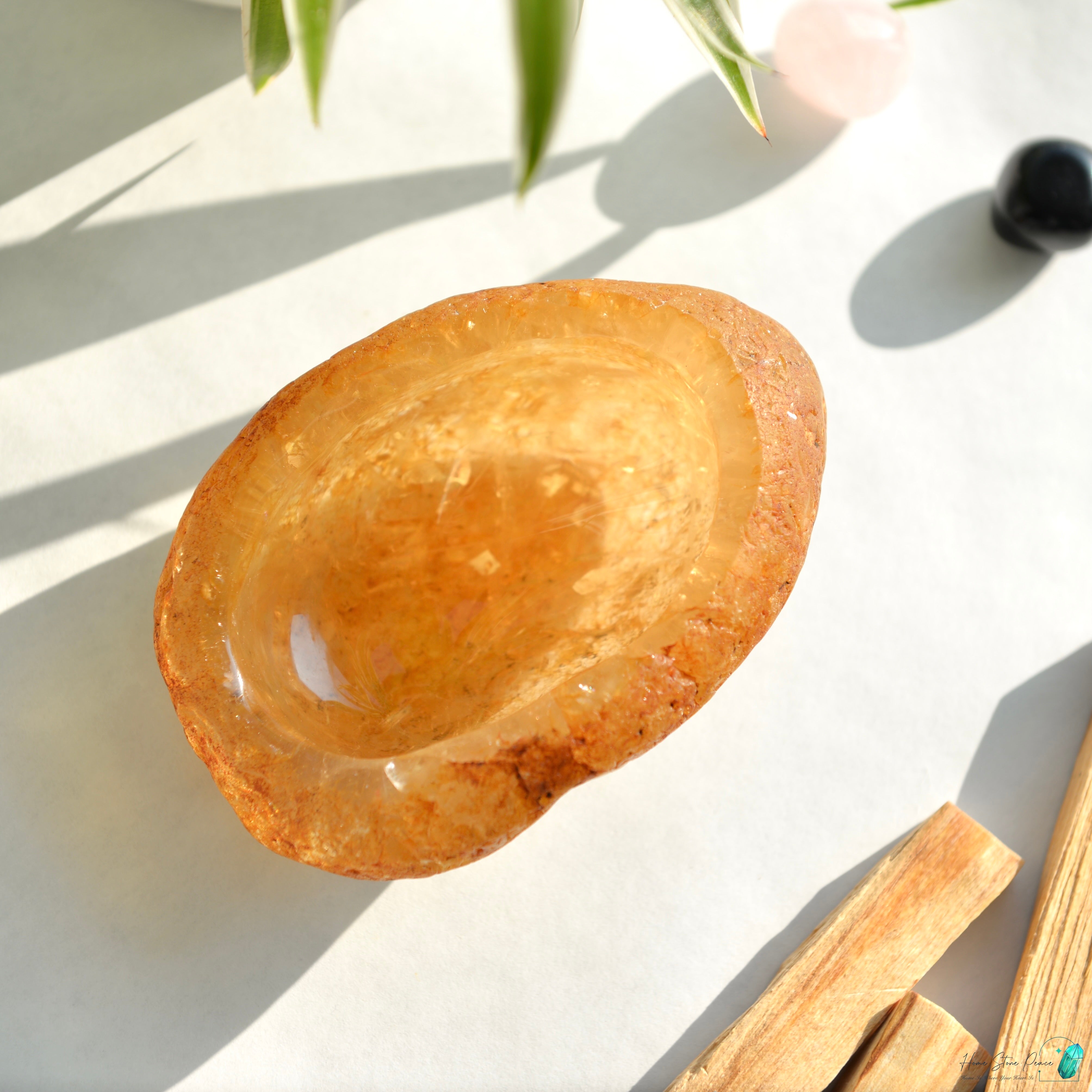 原皮黃金療法癒者 水晶杯連木座 ゴールデンヒーラーボウル スタンド付