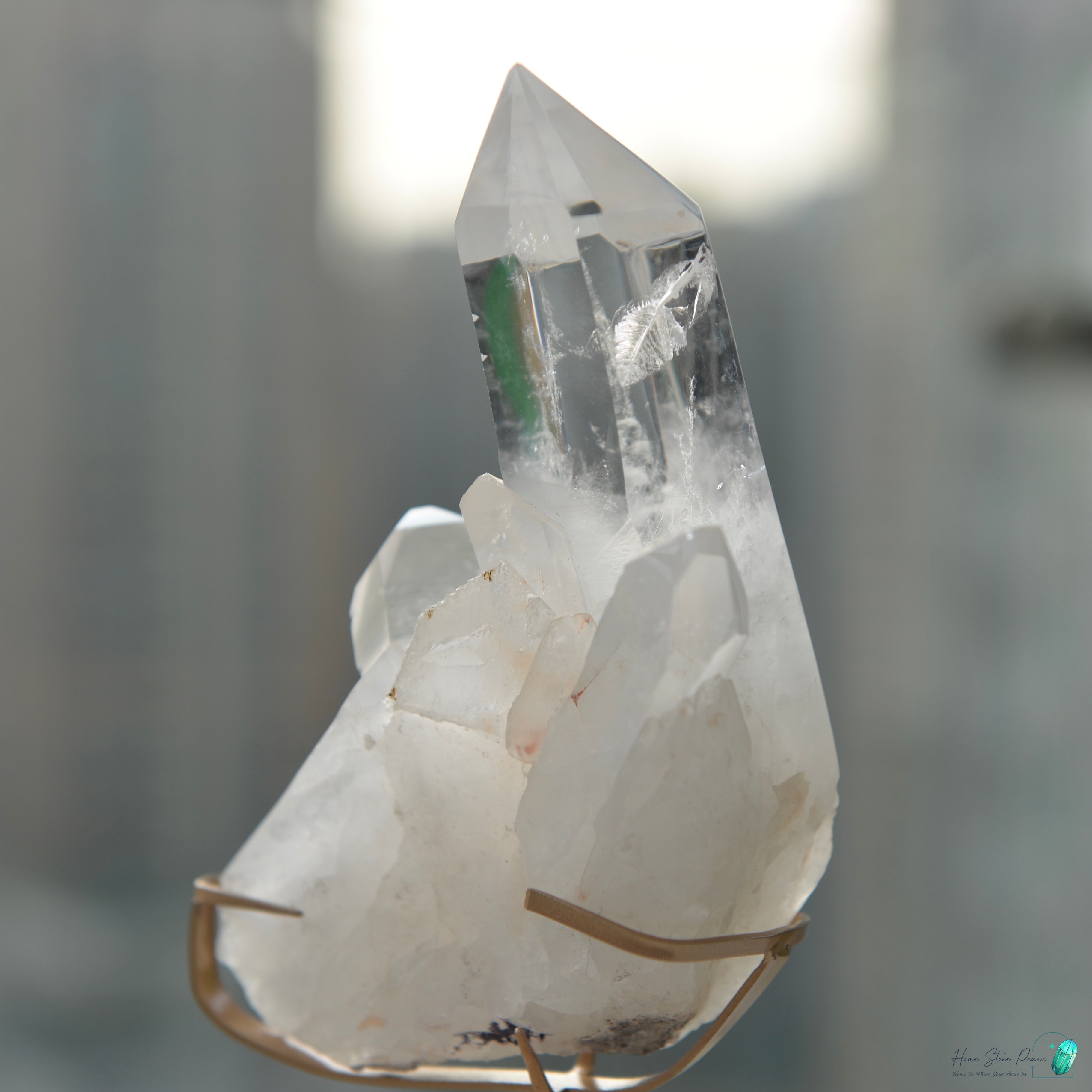 白水晶簇 クリアクォーツクラスター