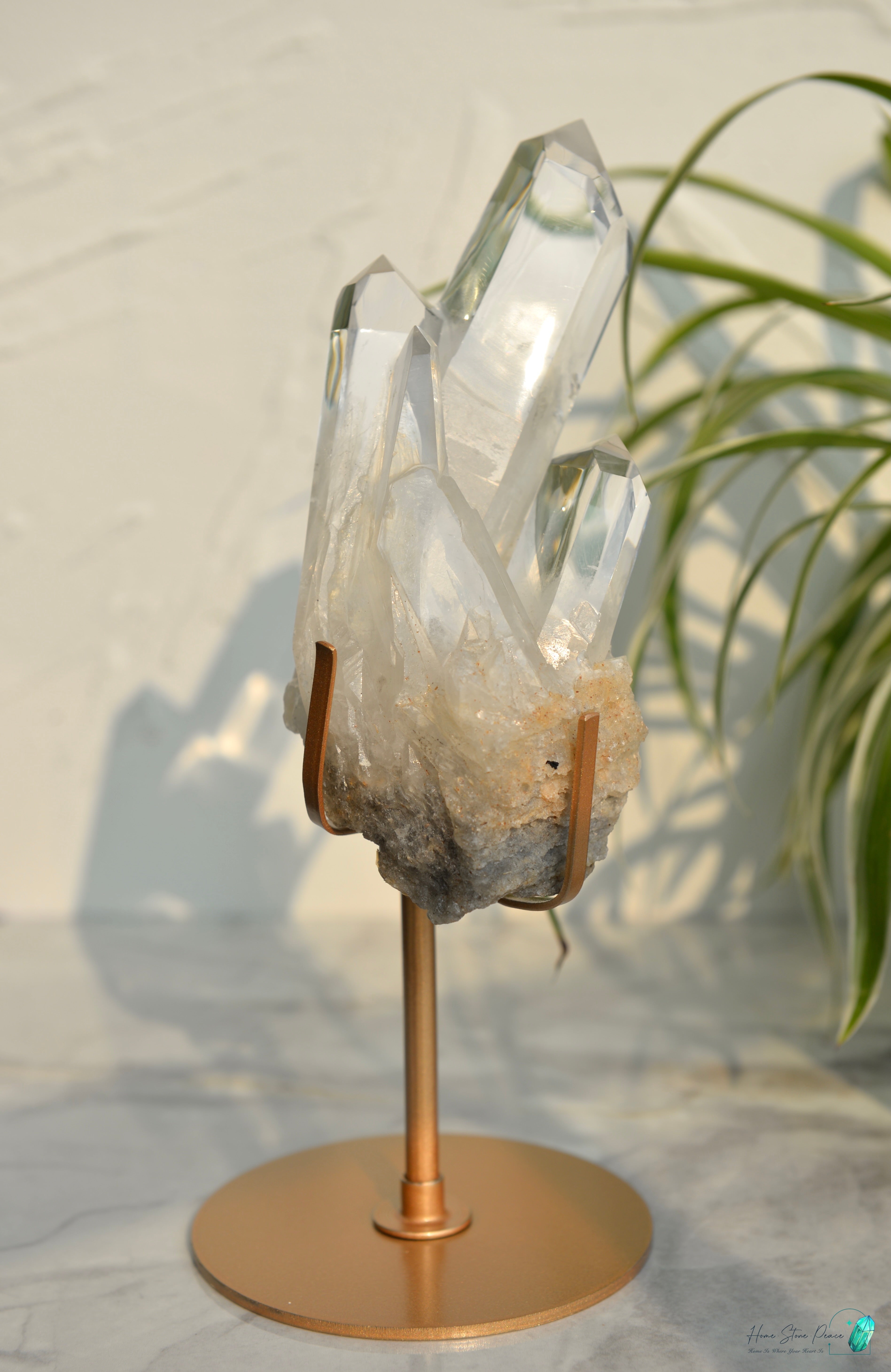 白水晶簇 クリアクォーツクラスター