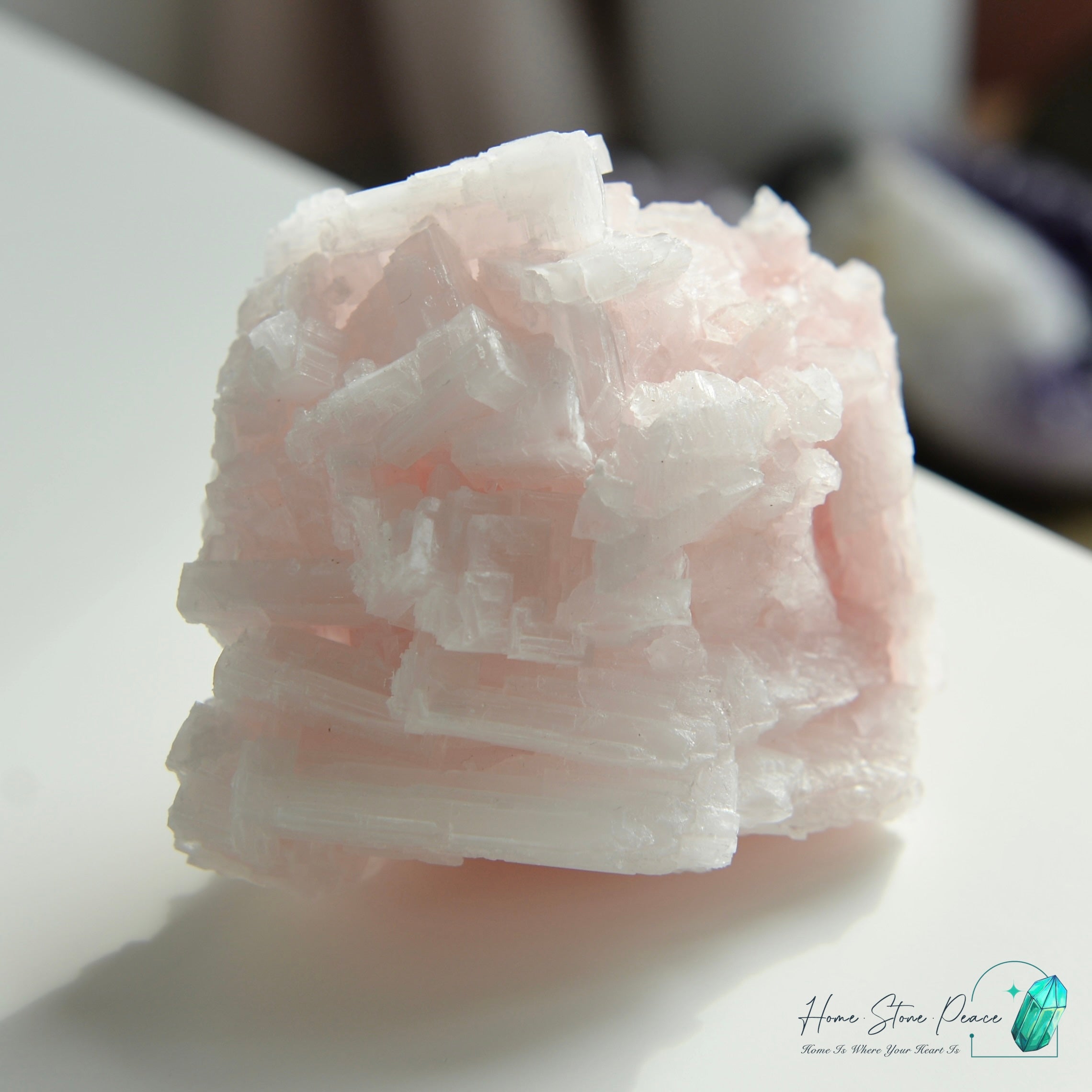 塞爾斯湖粉紅鹽礦 天然サールズ湖 ピンク岩塩