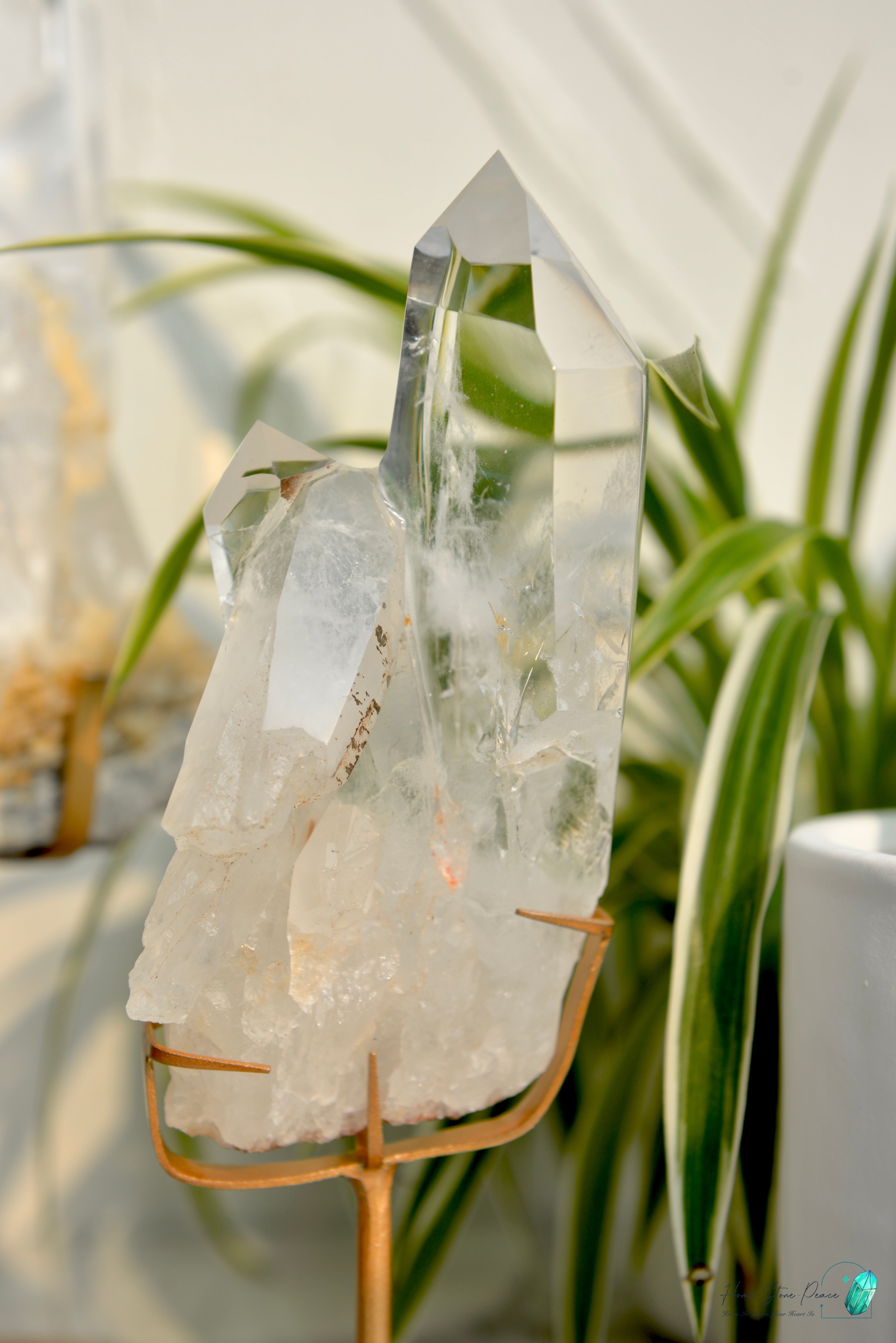 白水晶簇 Clear Quartz Cluster