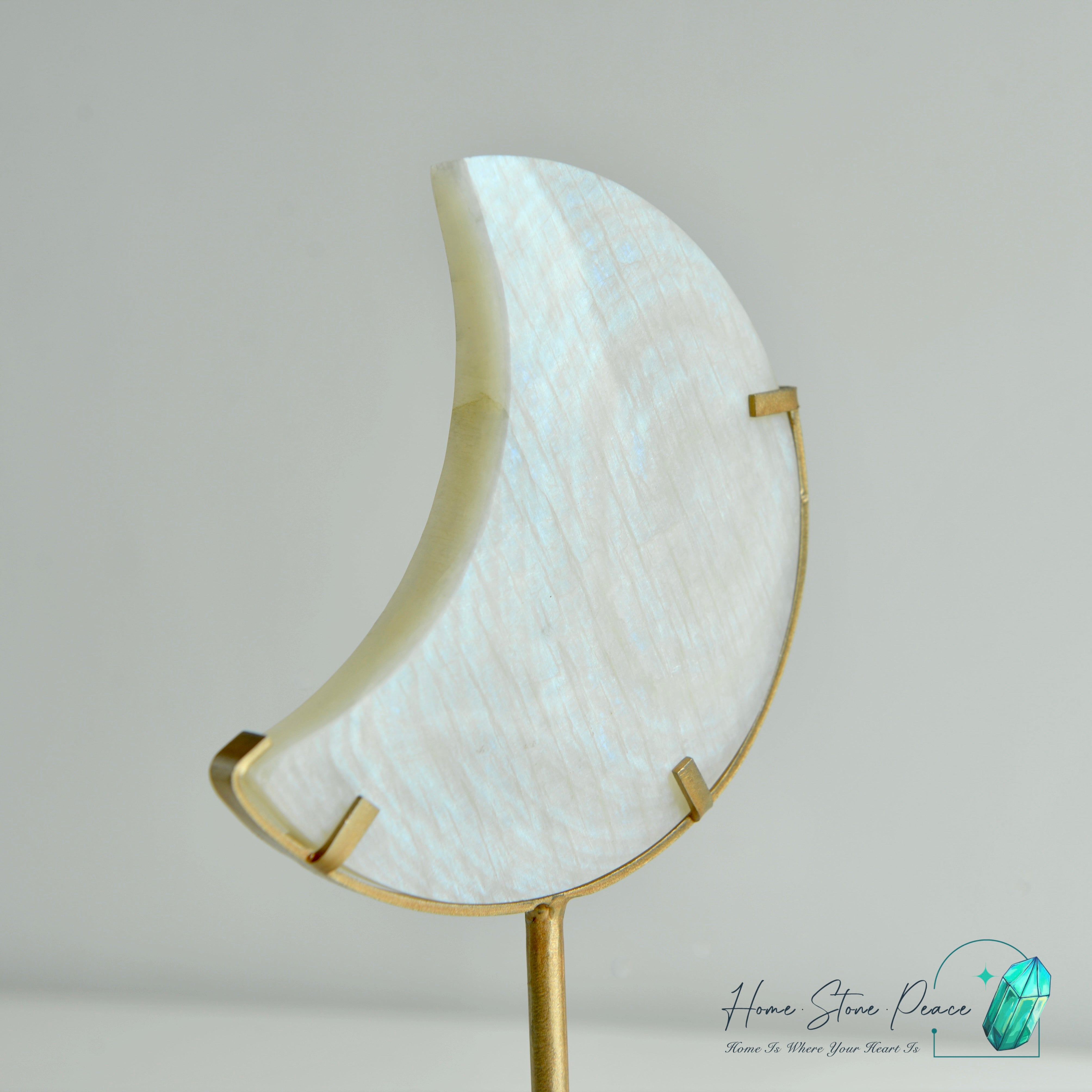 月亮石連座 ムーンストーン スタンド付