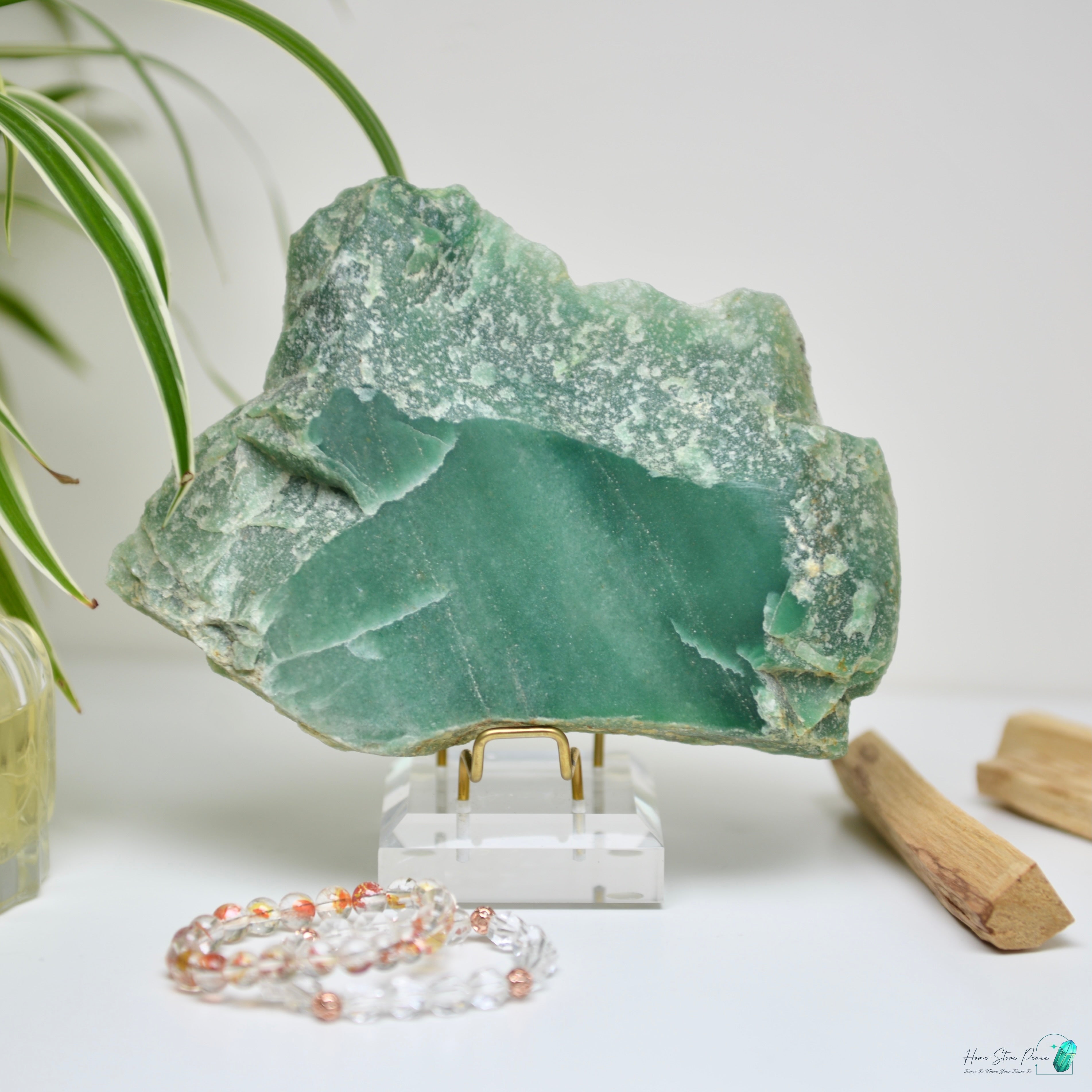 東菱石片 Green Aventurine Slab