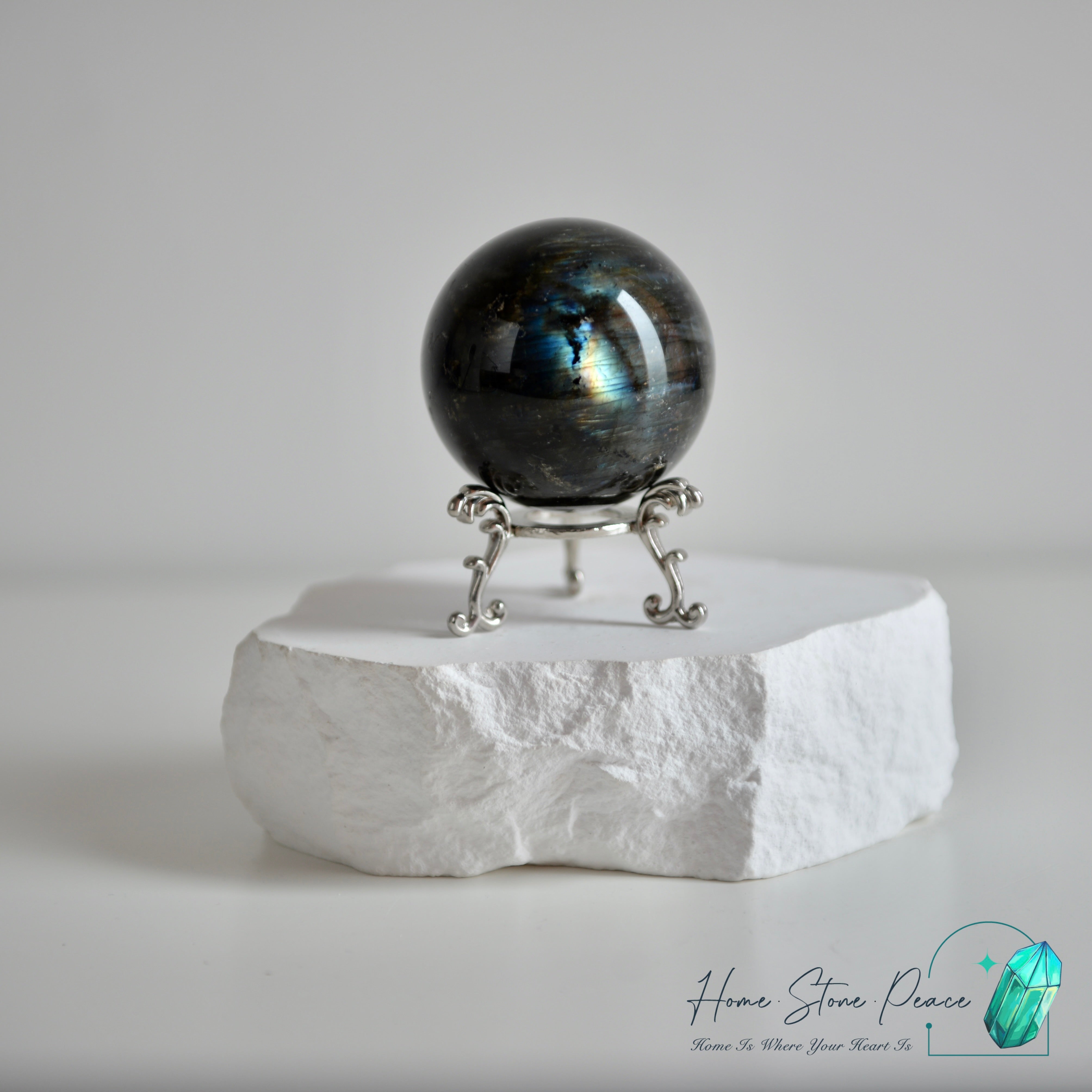 拉長石球 Labradorite Sphere