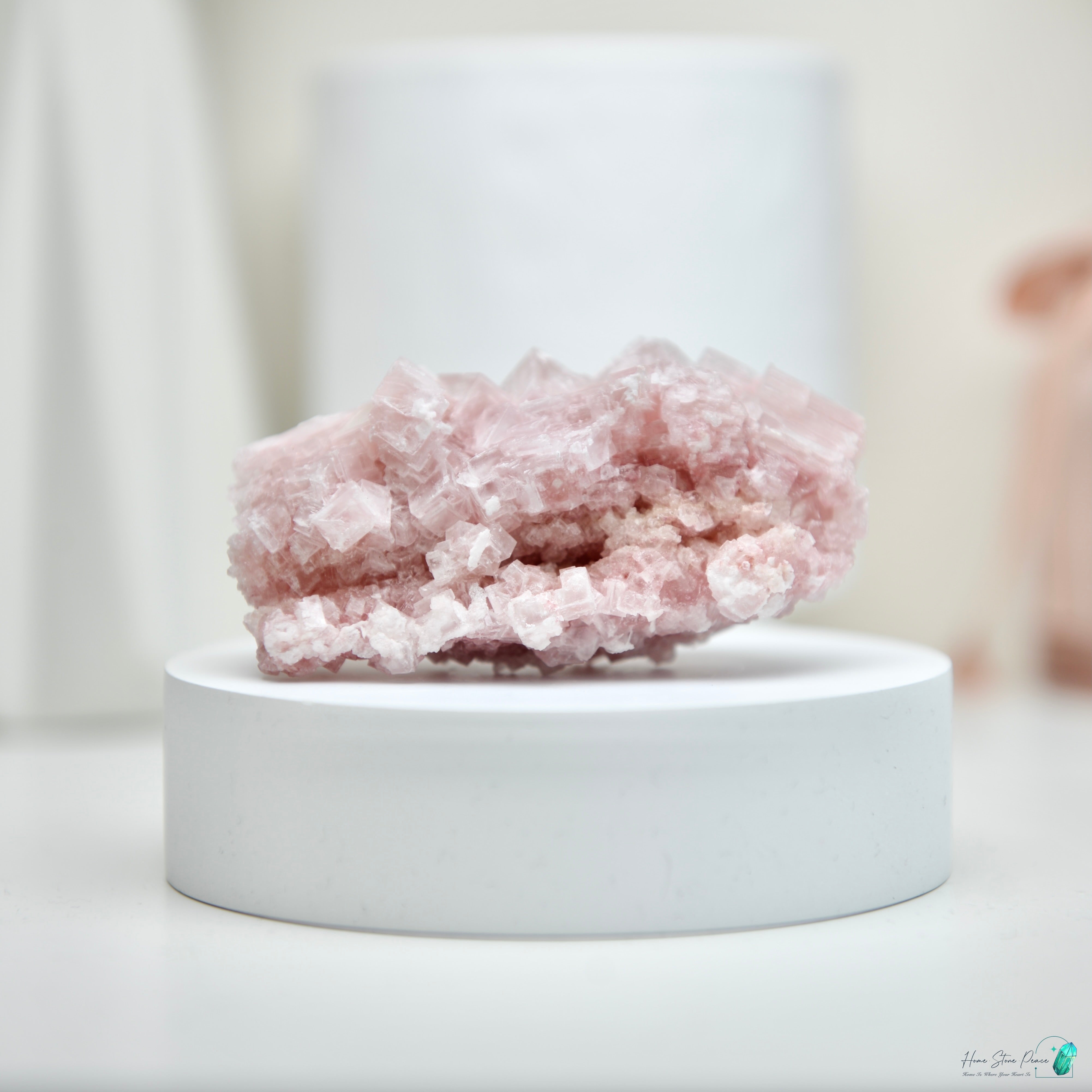 塞爾斯湖粉紅鹽礦 天然サールズ湖 ピンク岩塩