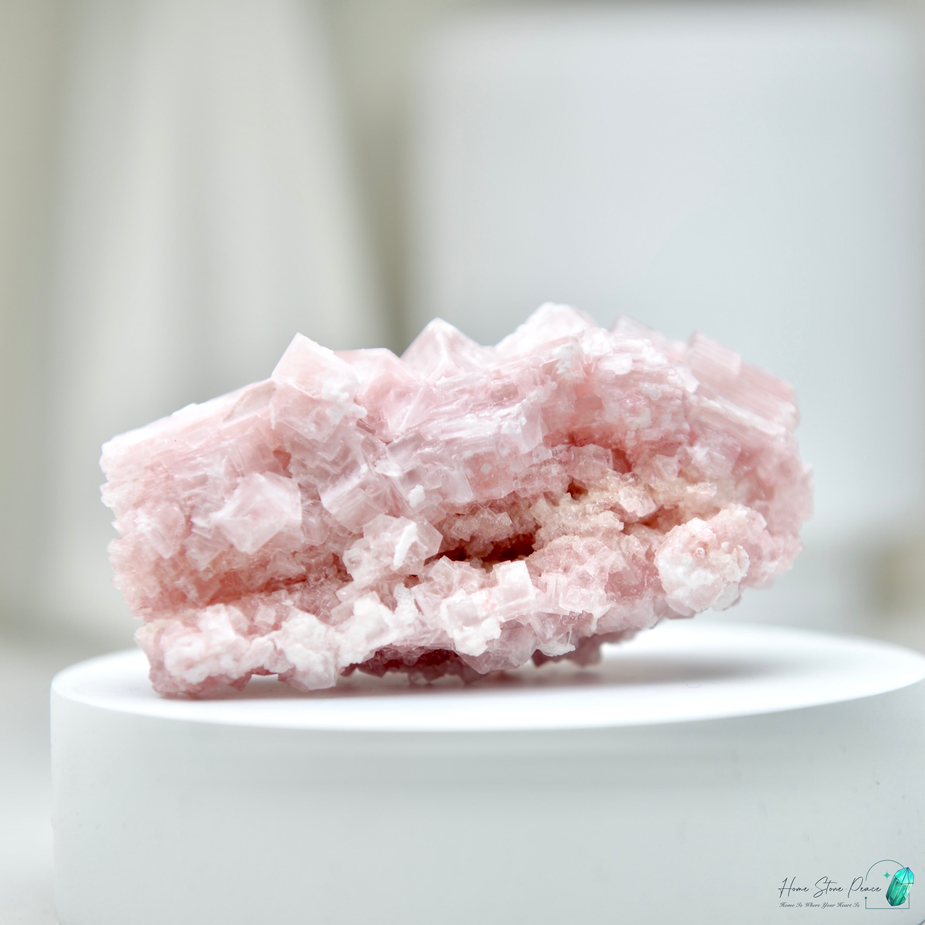 塞爾斯湖粉紅鹽礦 天然サールズ湖 ピンク岩塩