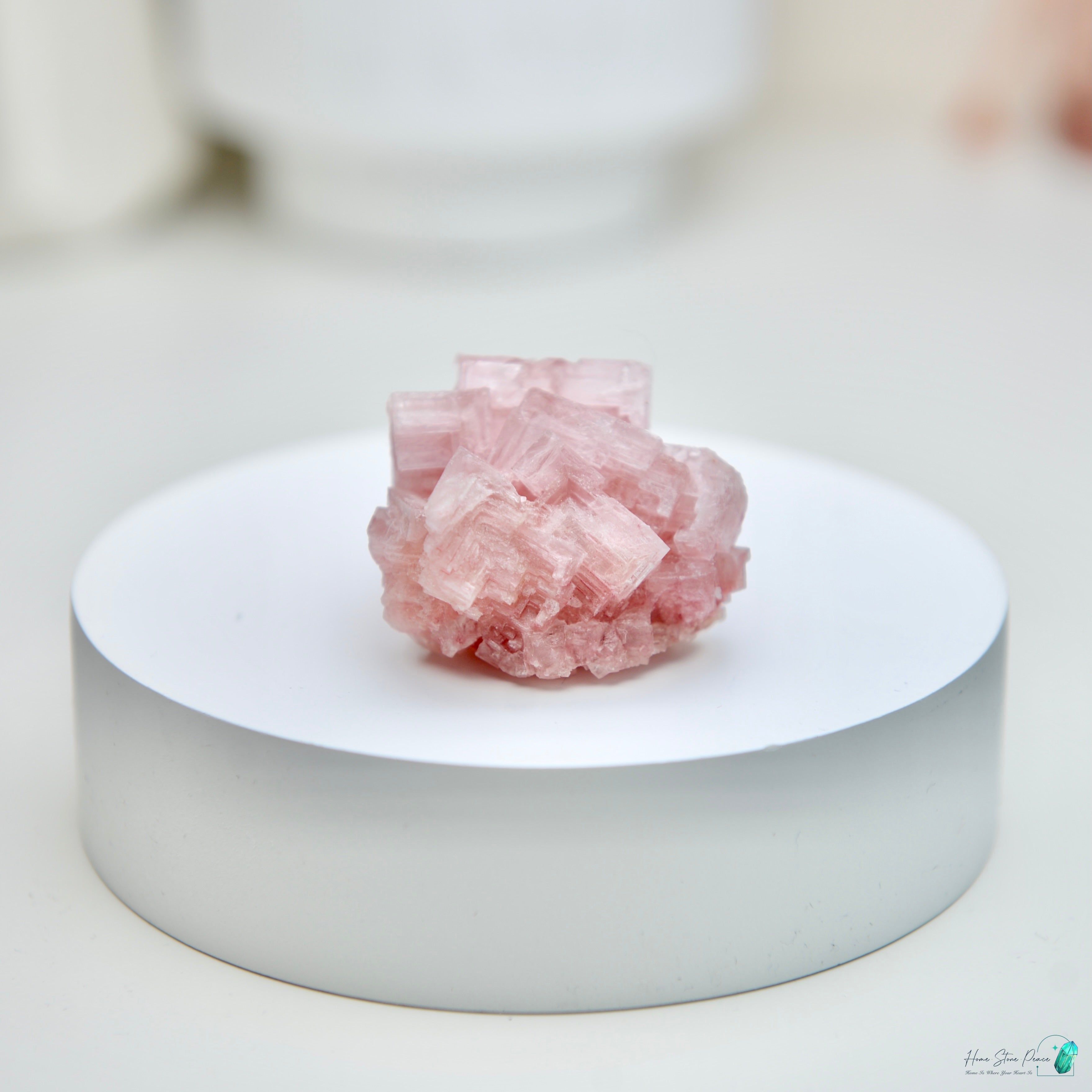 塞爾斯湖粉紅鹽礦 天然サールズ湖 ピンク岩塩