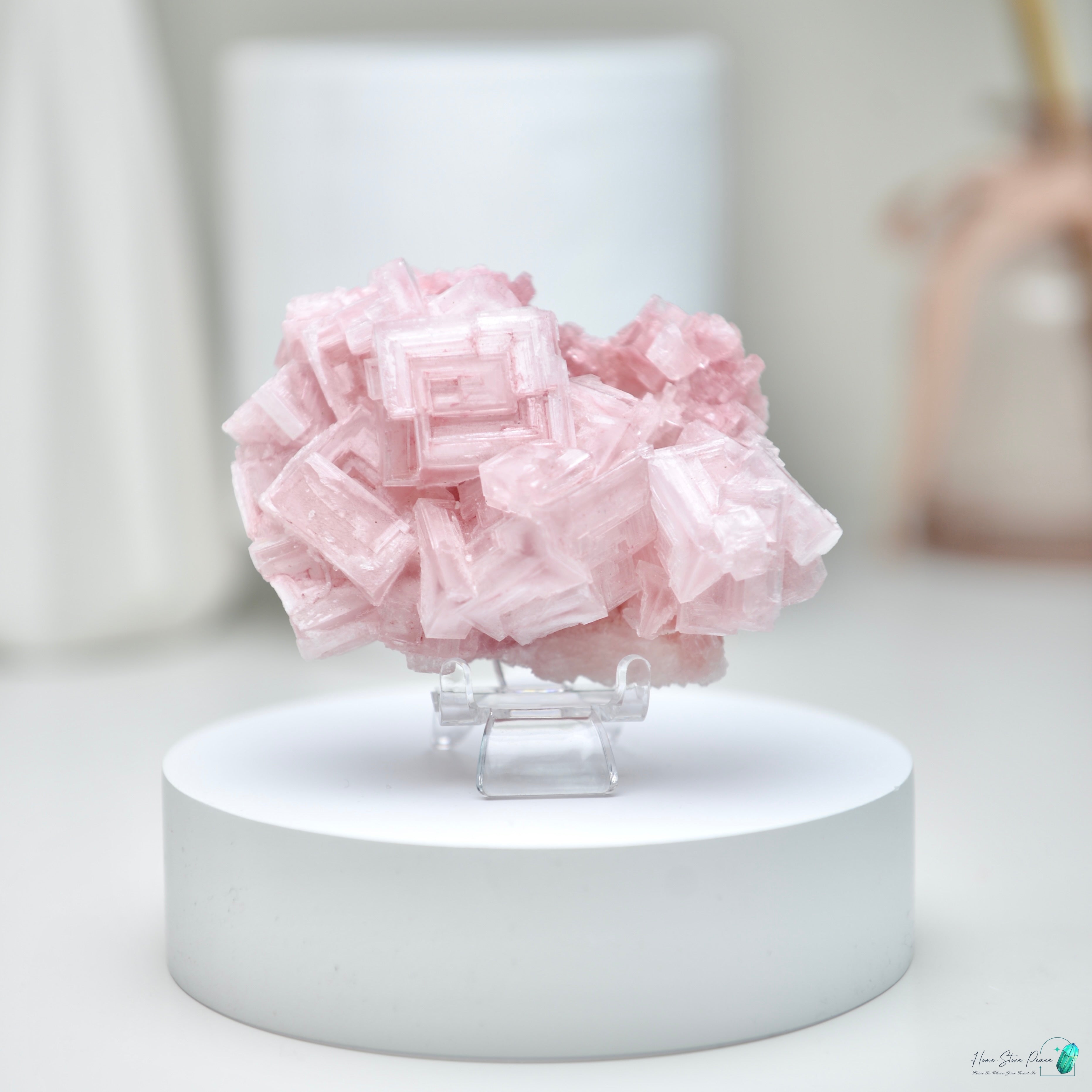 塞爾斯湖粉紅鹽礦 天然サールズ湖 ピンク岩塩