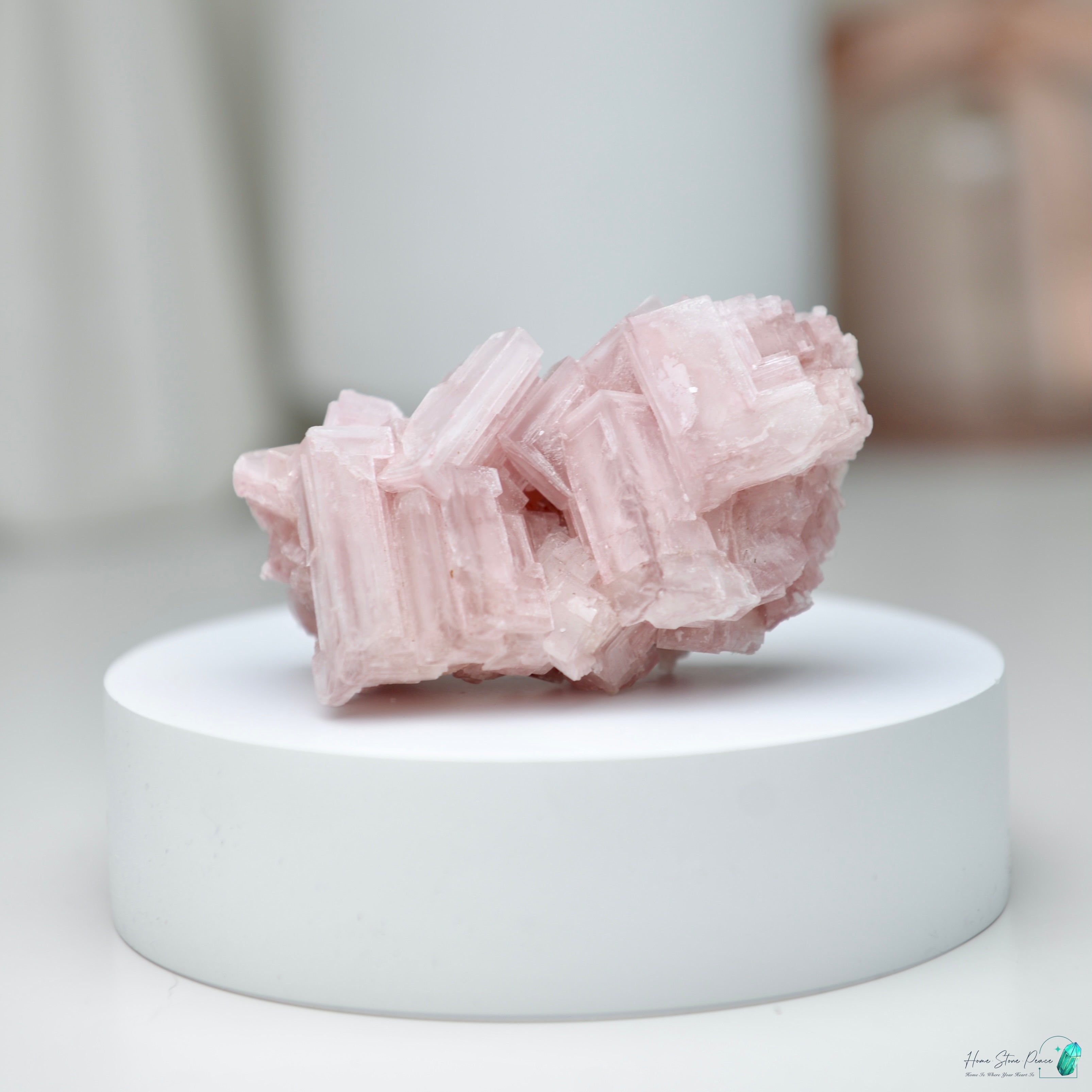 塞爾斯湖粉紅鹽礦 天然サールズ湖 ピンク岩塩