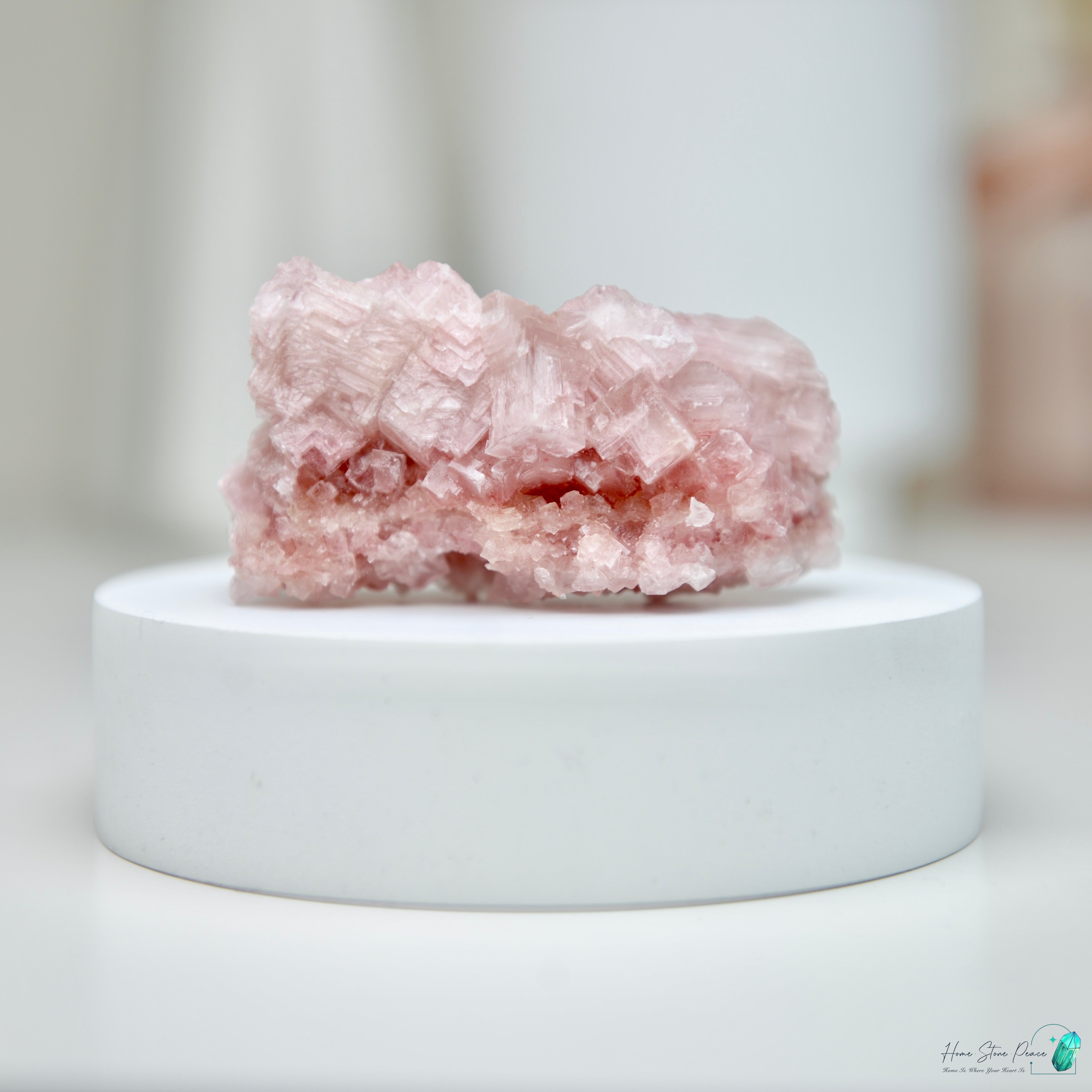 塞爾斯湖粉紅鹽礦 天然サールズ湖 ピンク岩塩