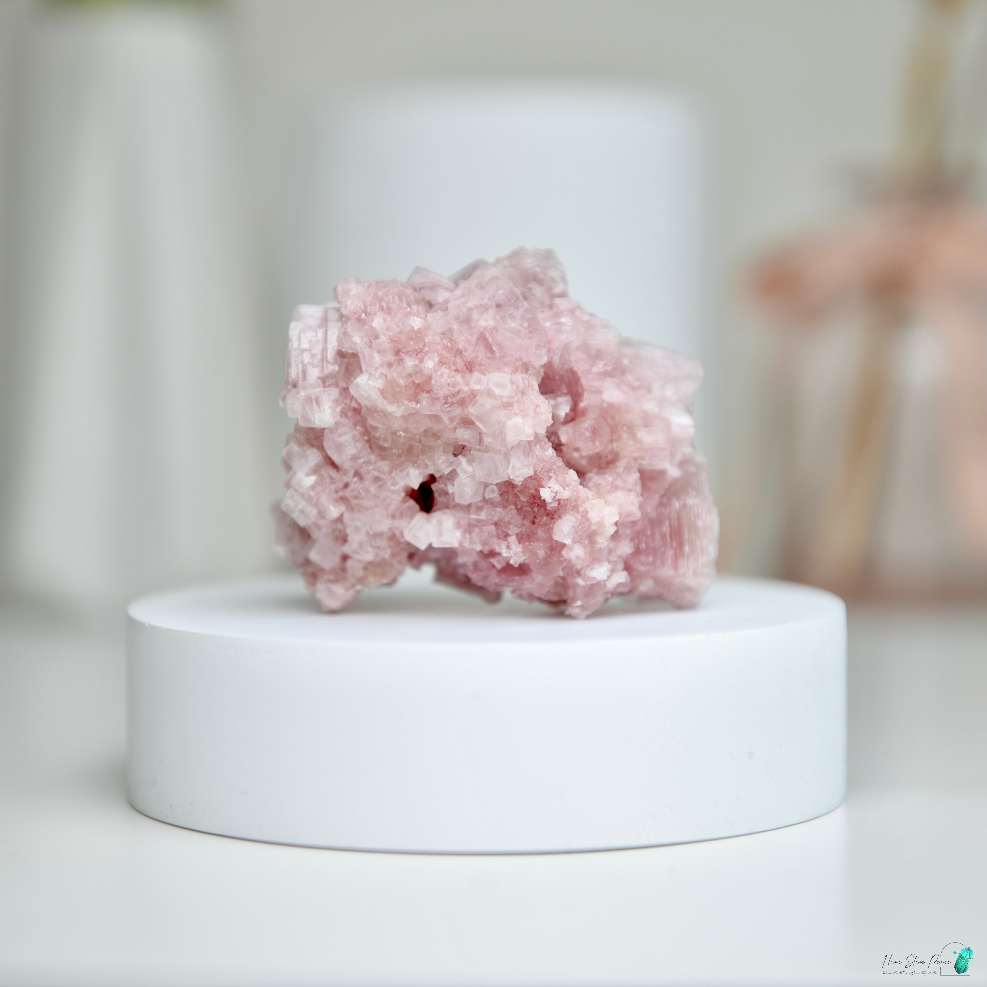 塞爾斯湖粉紅鹽礦 天然サールズ湖 ピンク岩塩