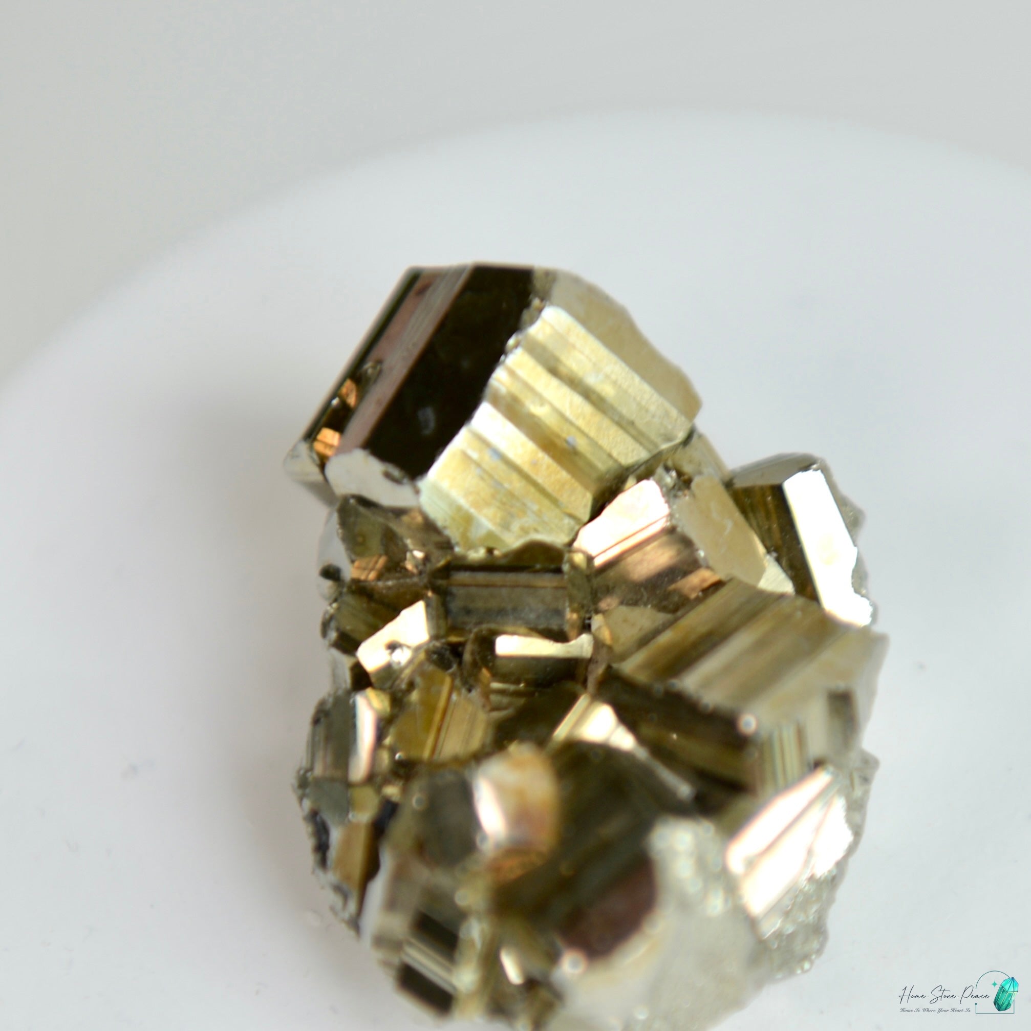 インド黃鐵礦 インドネシア産黄鉄鉱クラスター