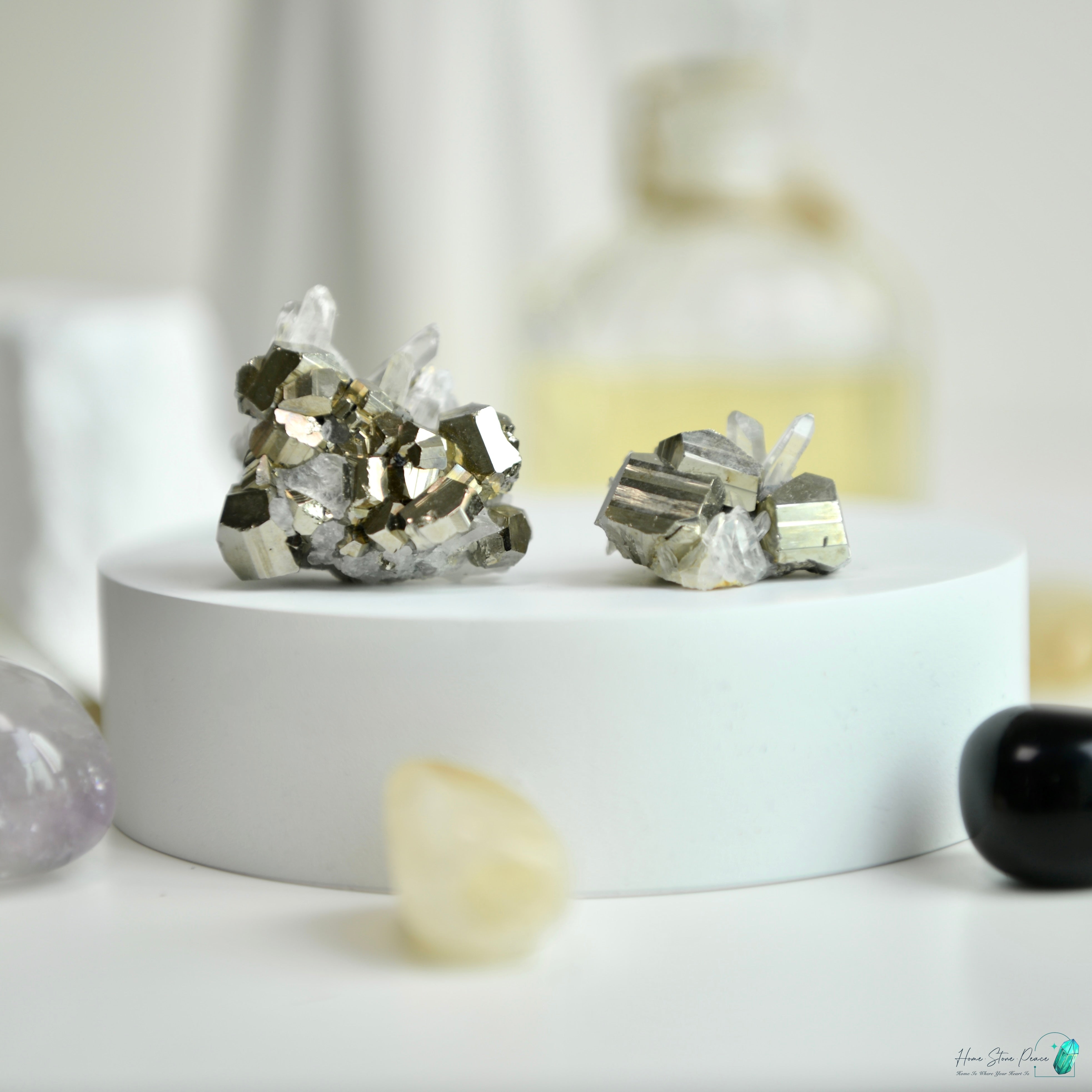 インド黃鐵礦 インドネシア産黄鉄鉱クラスター