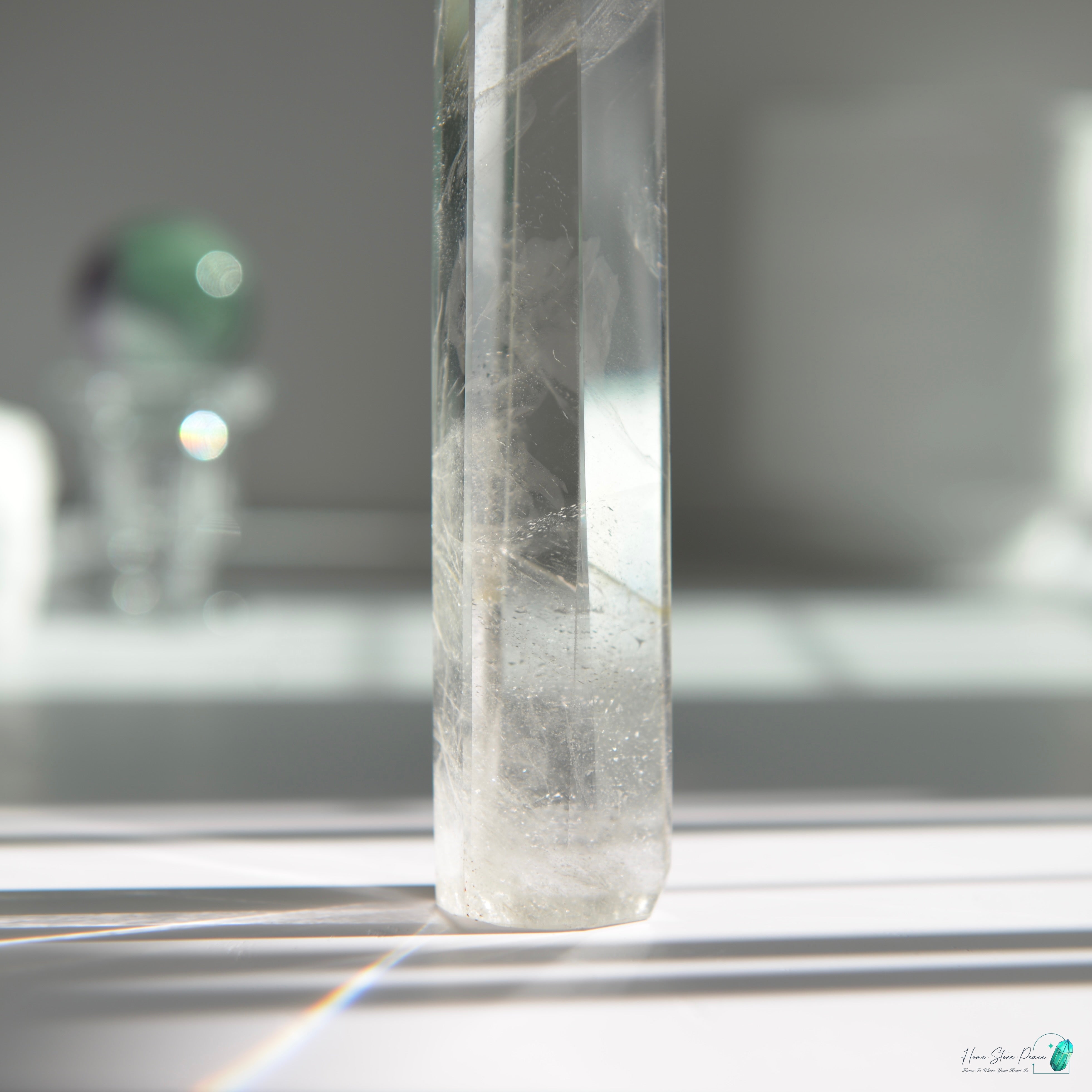 白水晶柱 Clear Quartz Tower