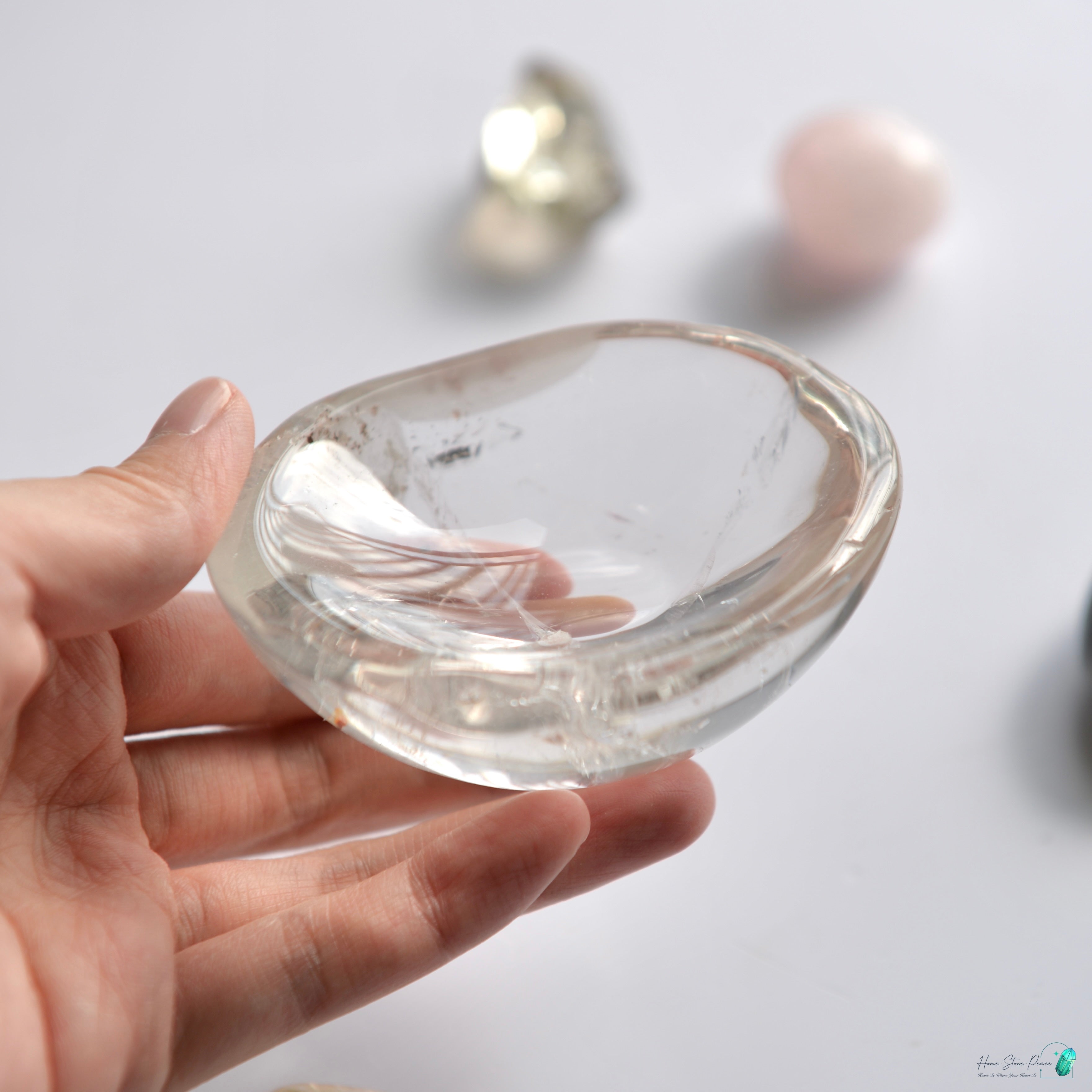 白水晶小碟 Clear Quartz Trinket Dish