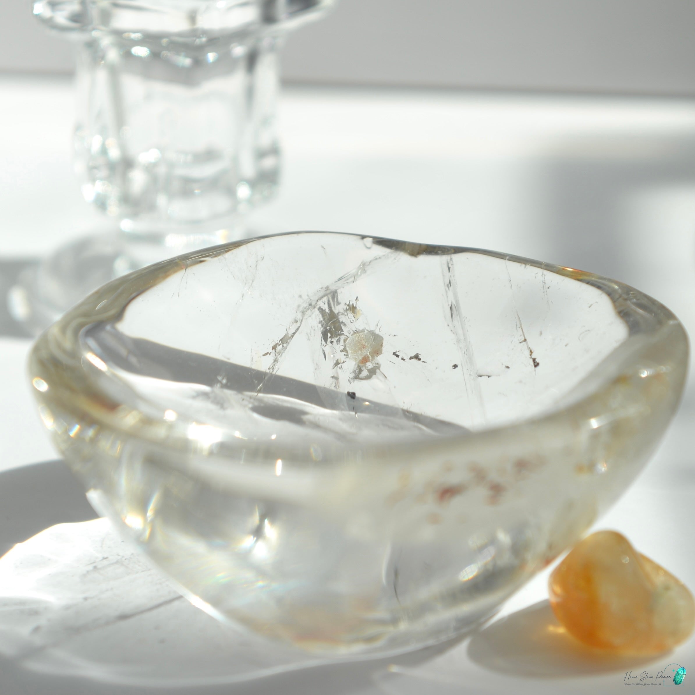 白水晶小碟 Clear Quartz Trinket Dish