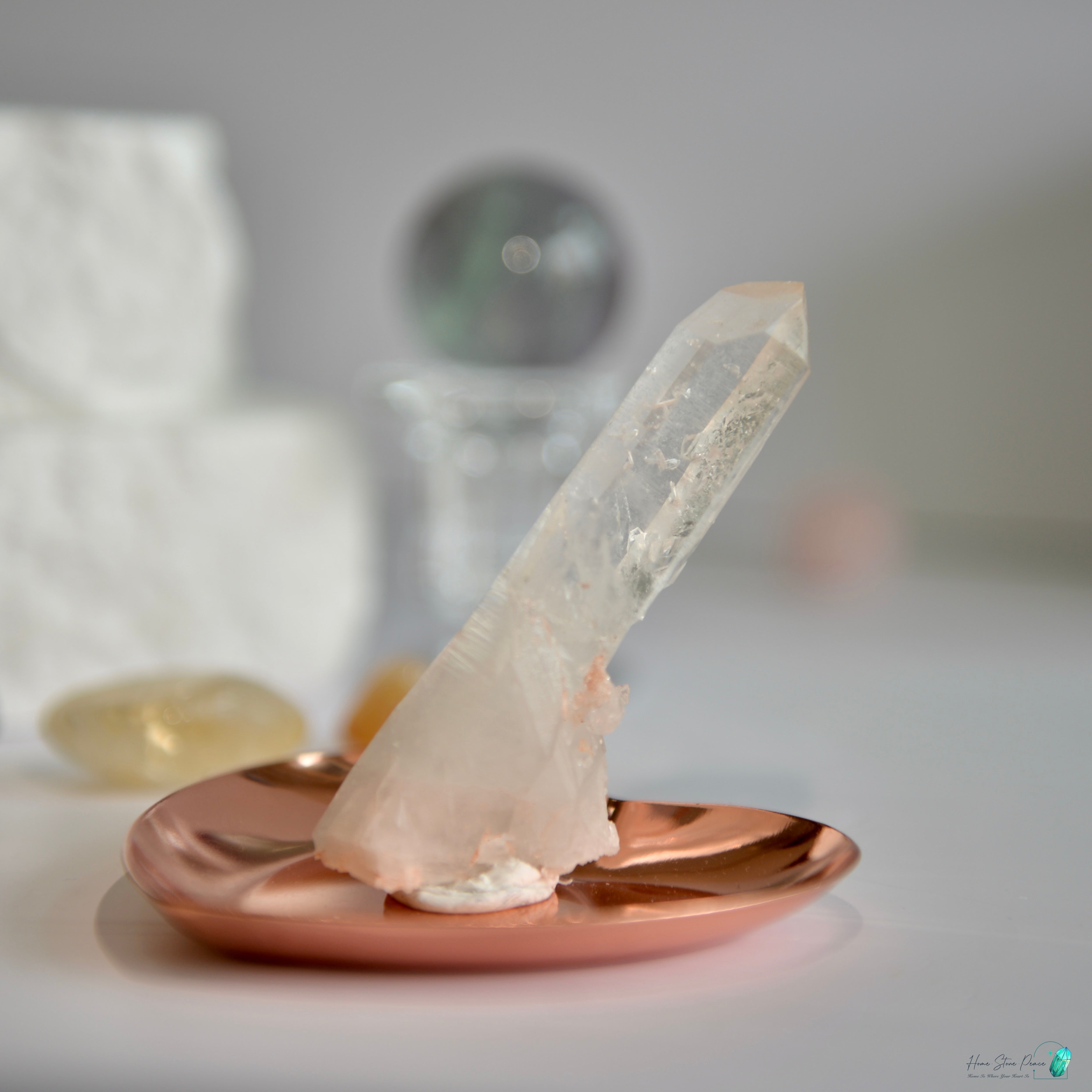 馬達加斯加白水晶單枝原石 Madagascar Clear Quartz Cluster