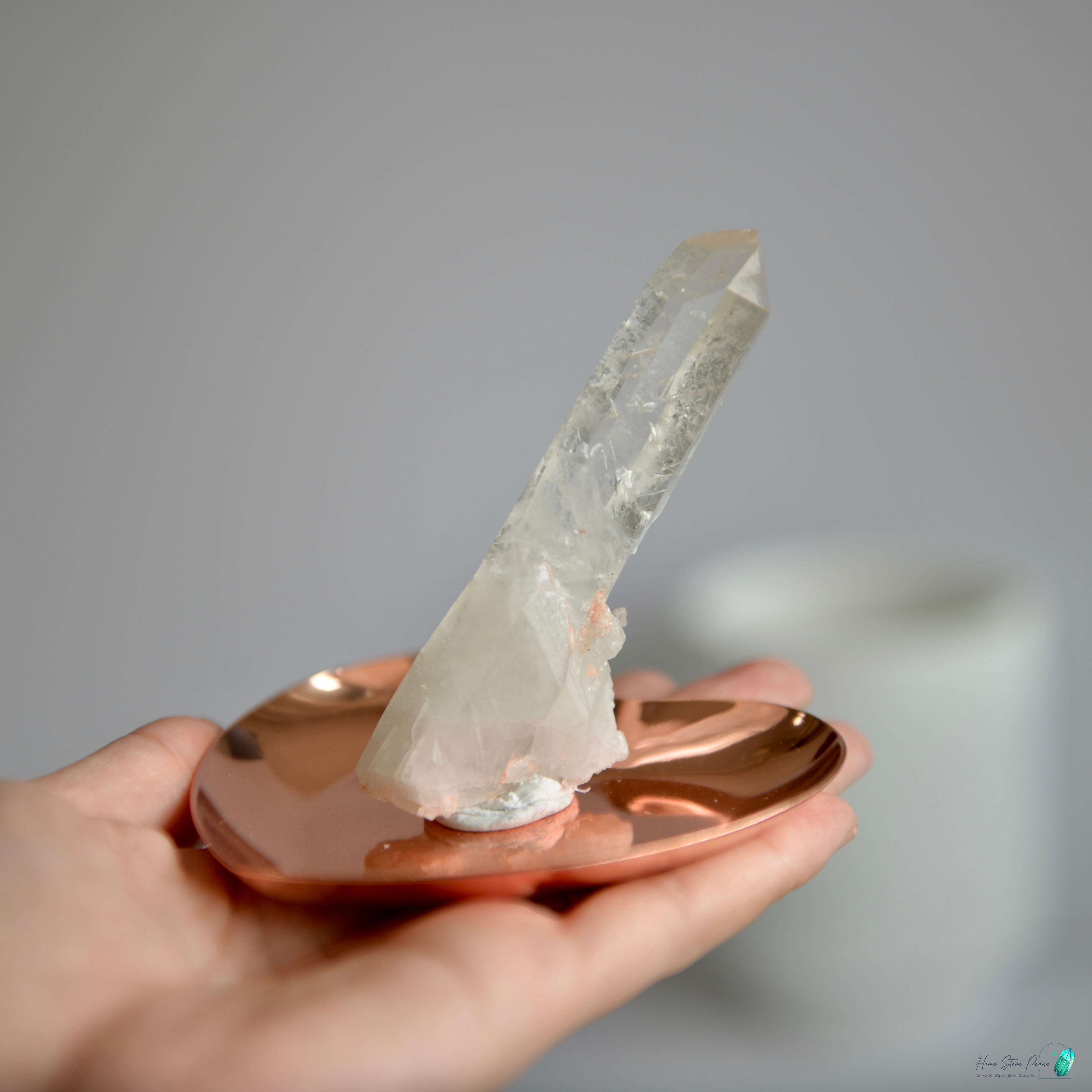 馬達加斯加白水晶單枝原石 Madagascar Clear Quartz Cluster